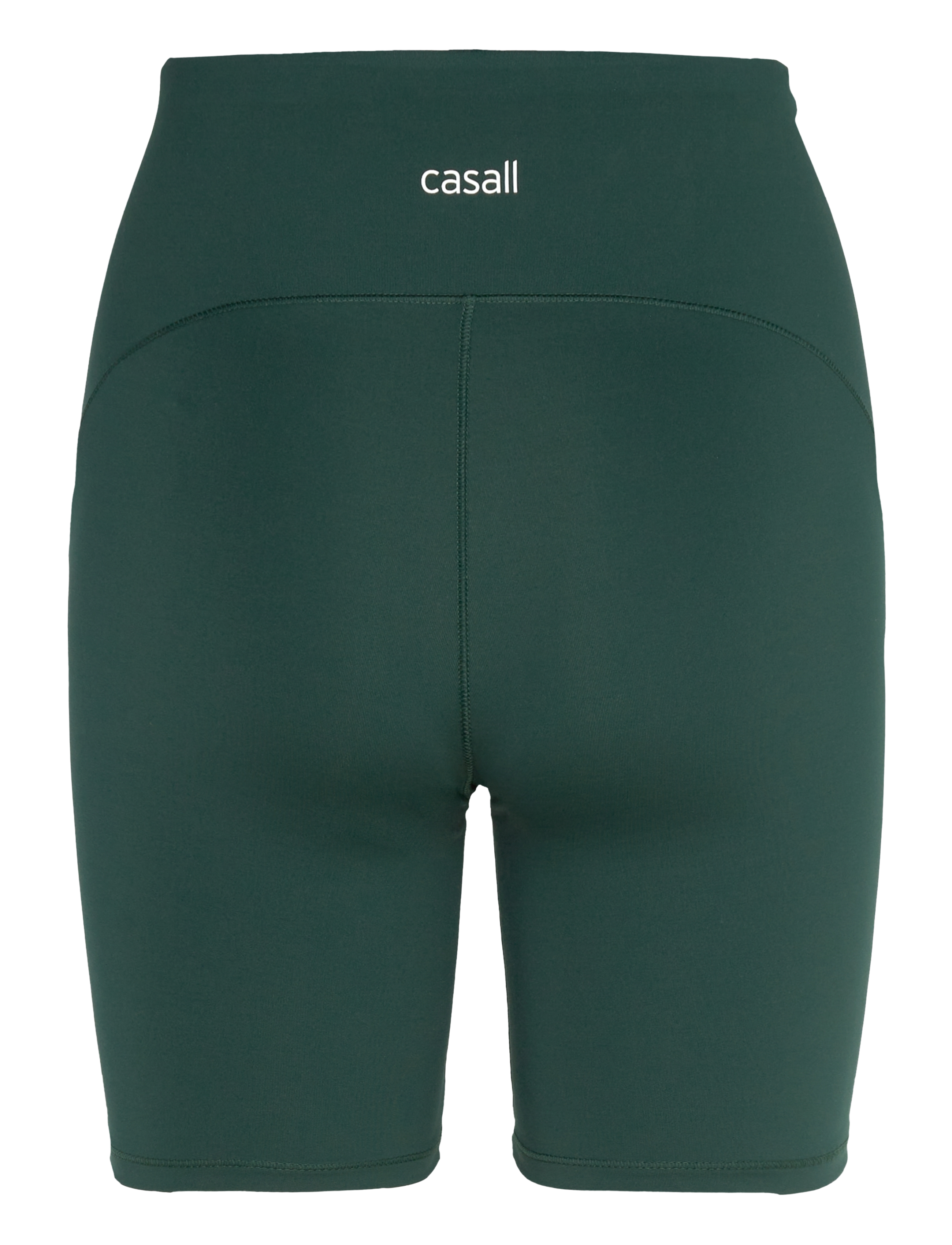 Casall - High Waist Bike Shorts - Æfingabuxur - dark pine - 1