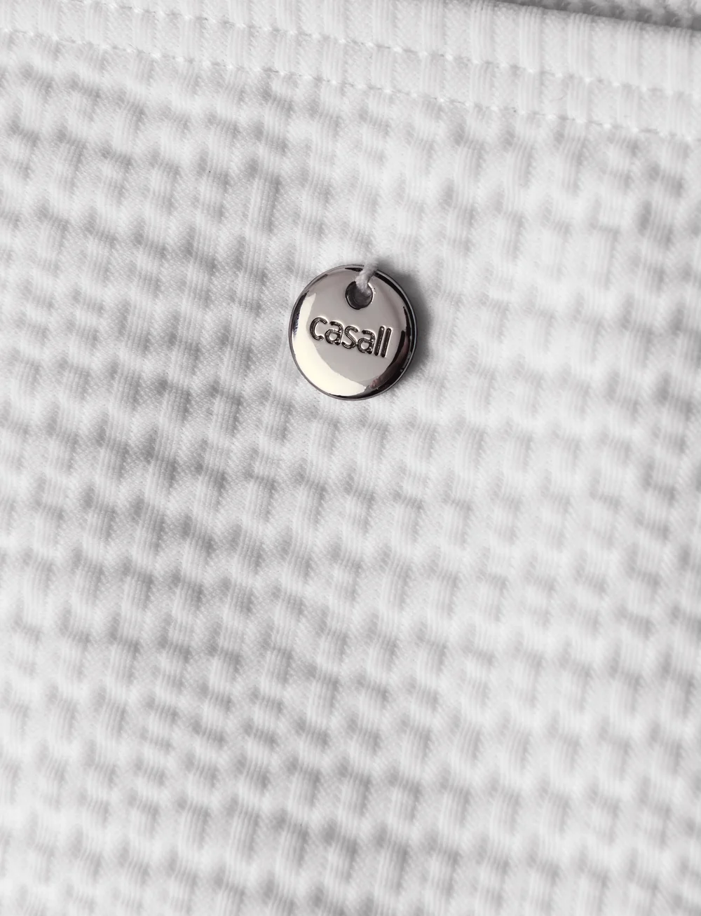 Casall - Waffle Ultra High Bikini Hipster - sports swimwear - white - 4