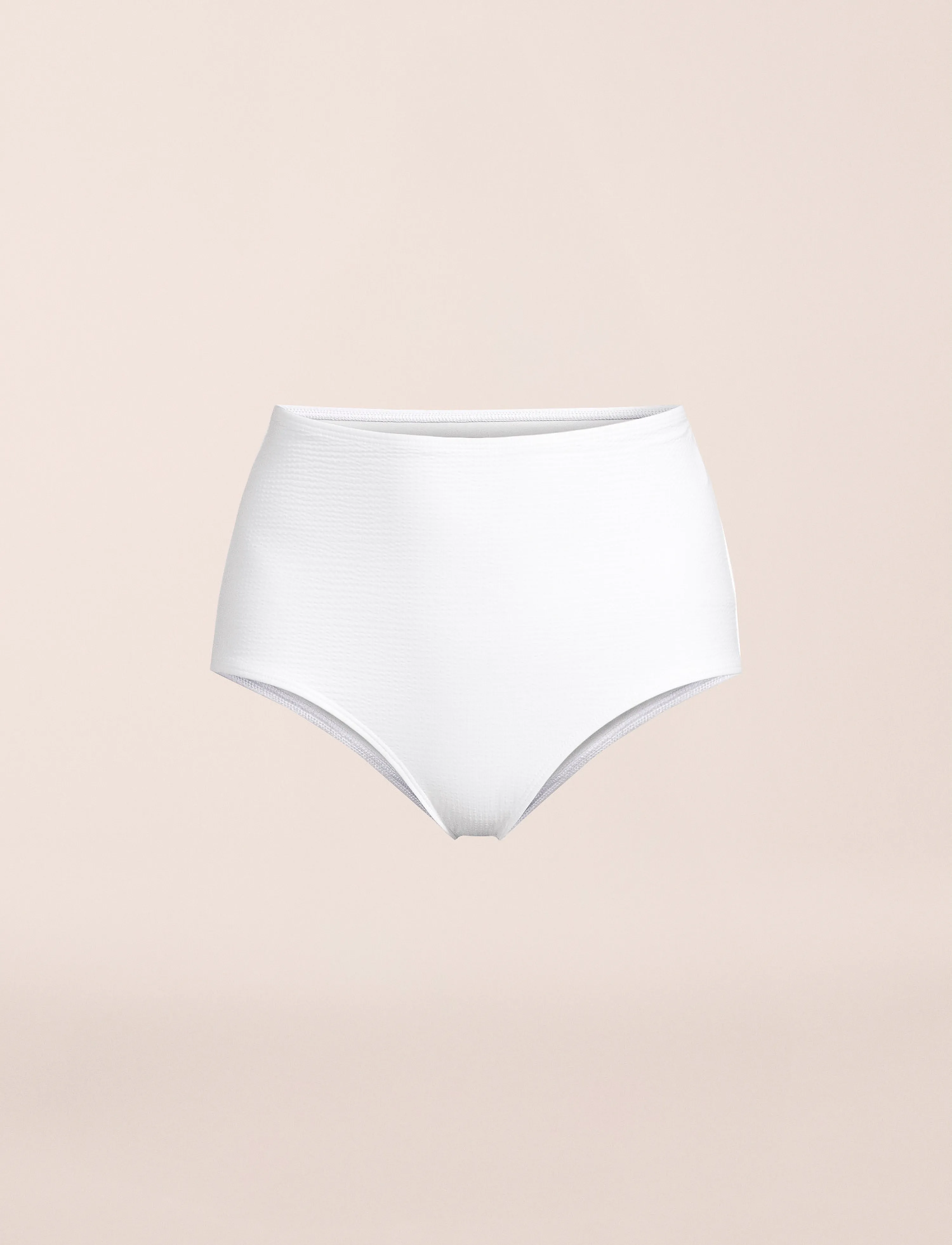 Casall - Waffle Ultra High Bikini Hipster - bikinis - white - 5