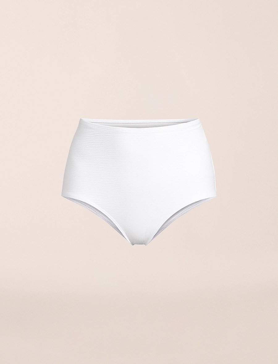 Casall - Waffle Ultra High Bikini Hipster - bikinis - white - 5
