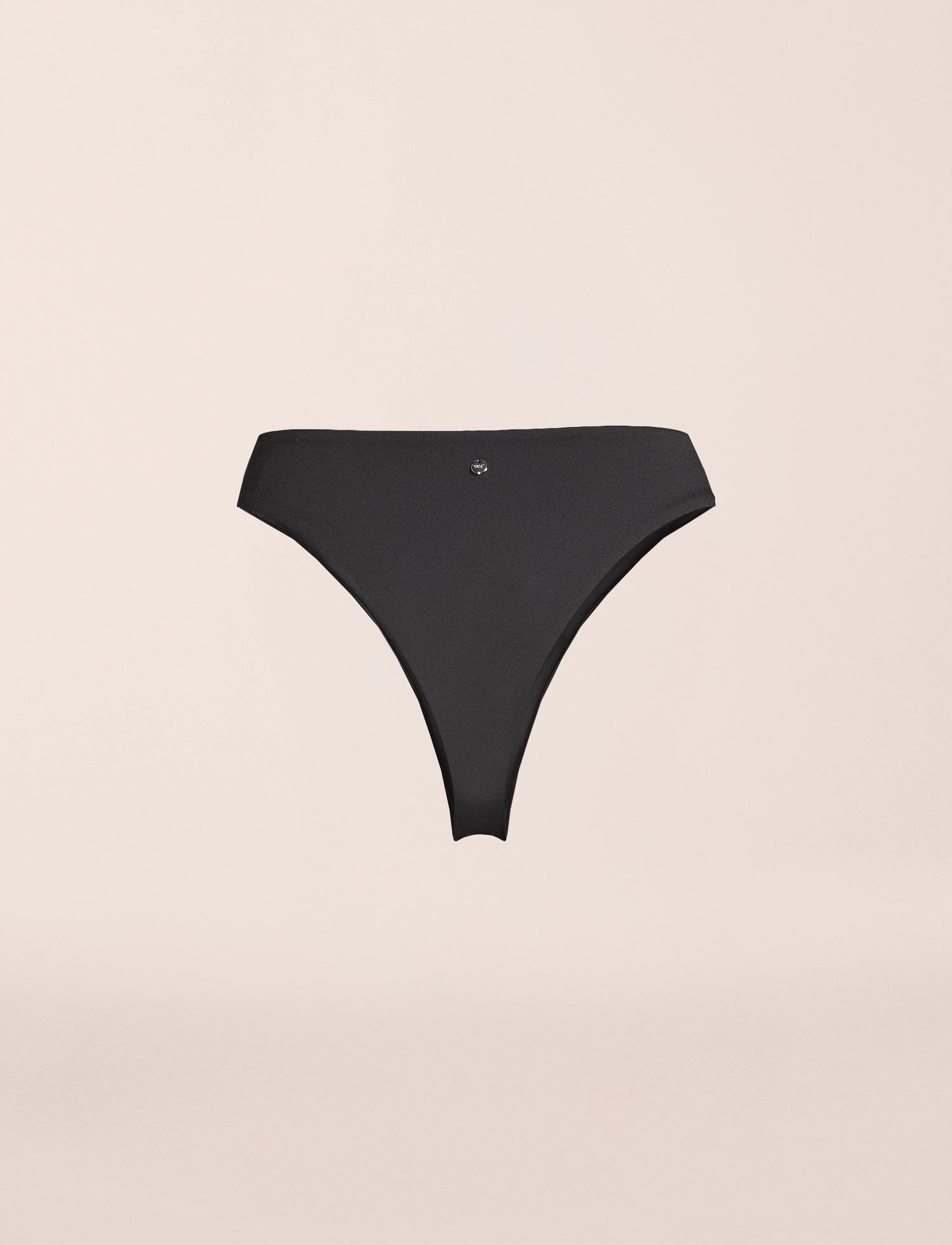 Casall - Brazilian High Waist Bikini Bottom - sportlikud ujumisriided - black - 3