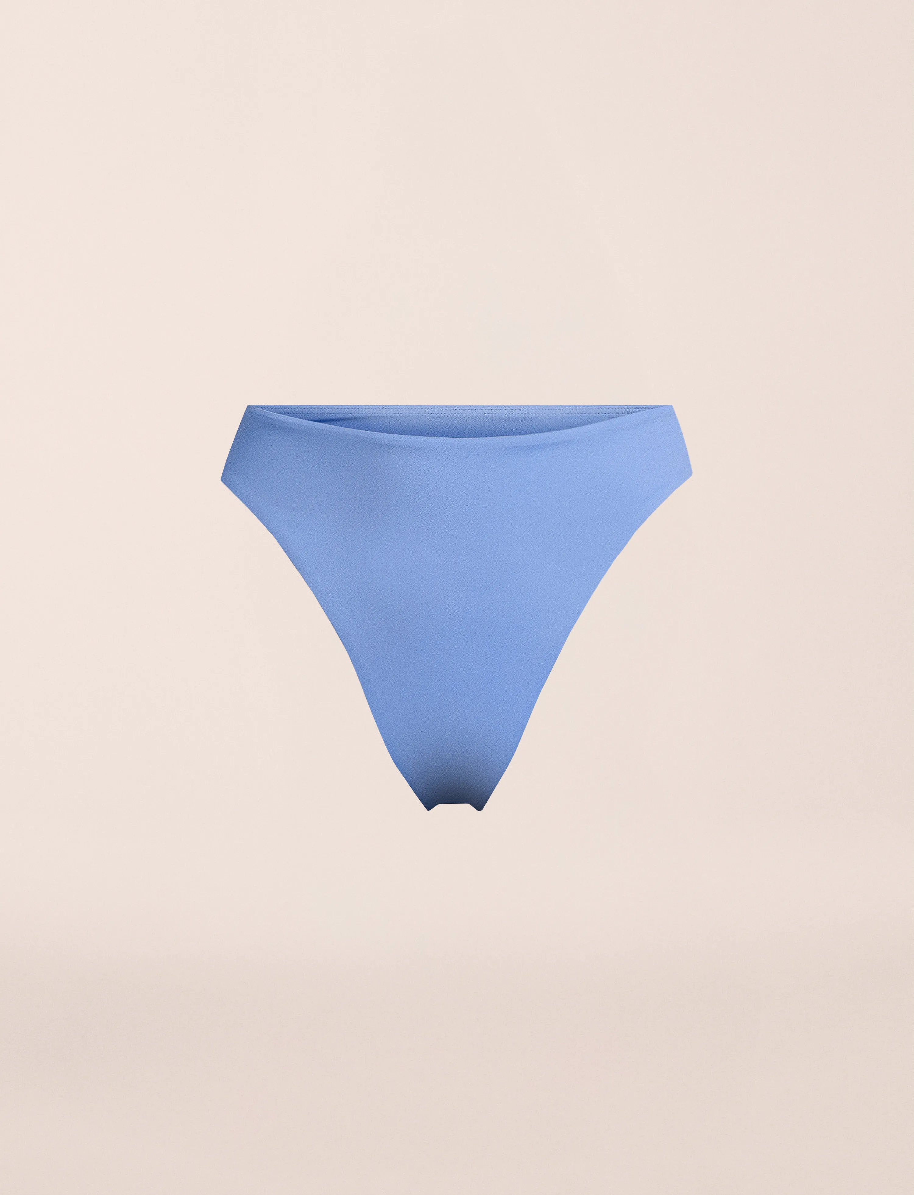 Casall Brazilian High Waist Bikini Bottom, Kvinder, Brasiliansk Højtaljet Bikinitrusse, Blå, Str: 38