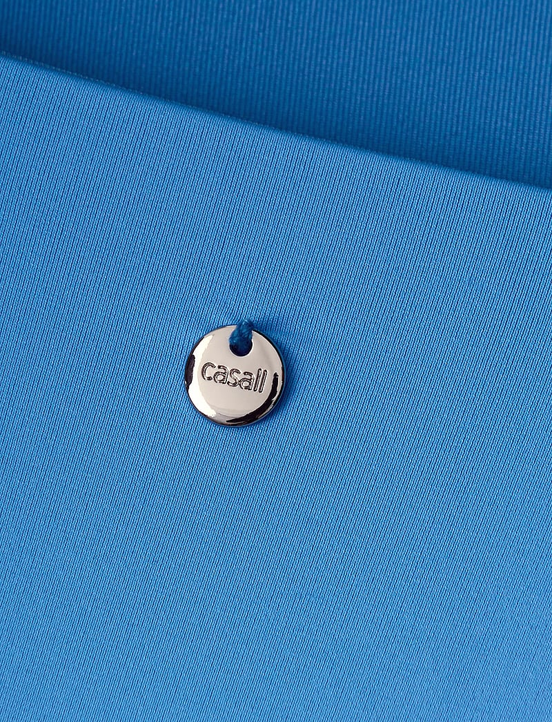 Casall - Brazilian High Waist Bikini Bottom - sportiga badkläder - riviera blue - 4