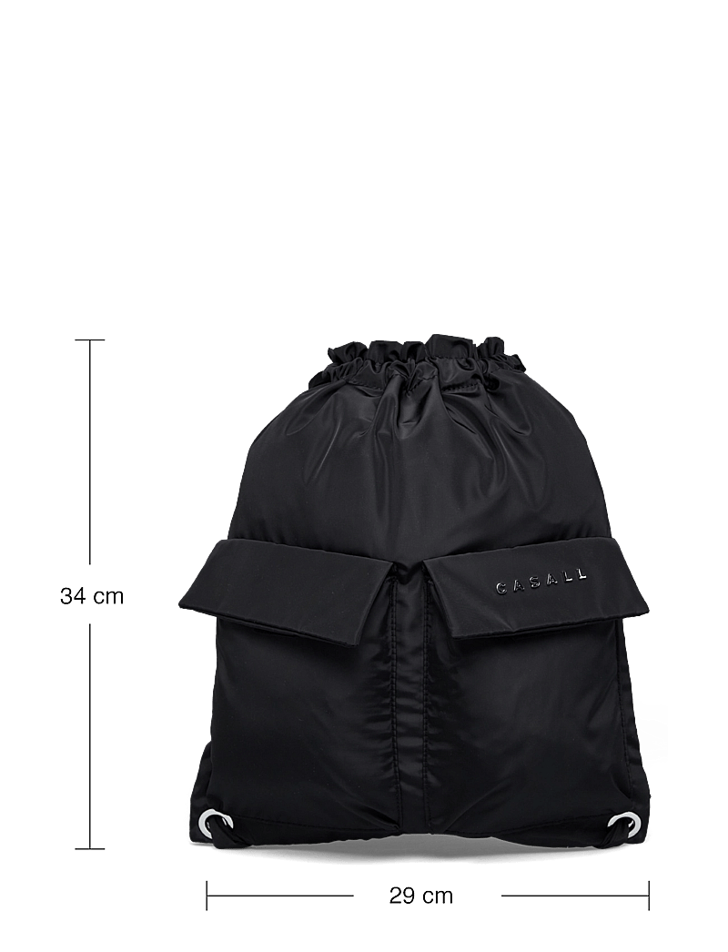 Casall - Urban Sport Gym Sack - gymtassen - black - 4