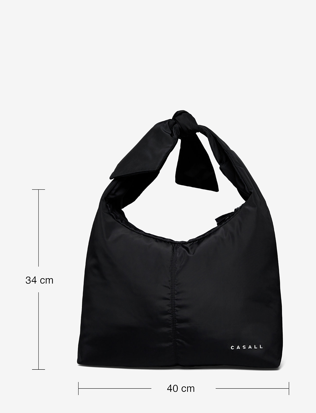 Casall - Tied Up Daily Tote Bag - black - 4
