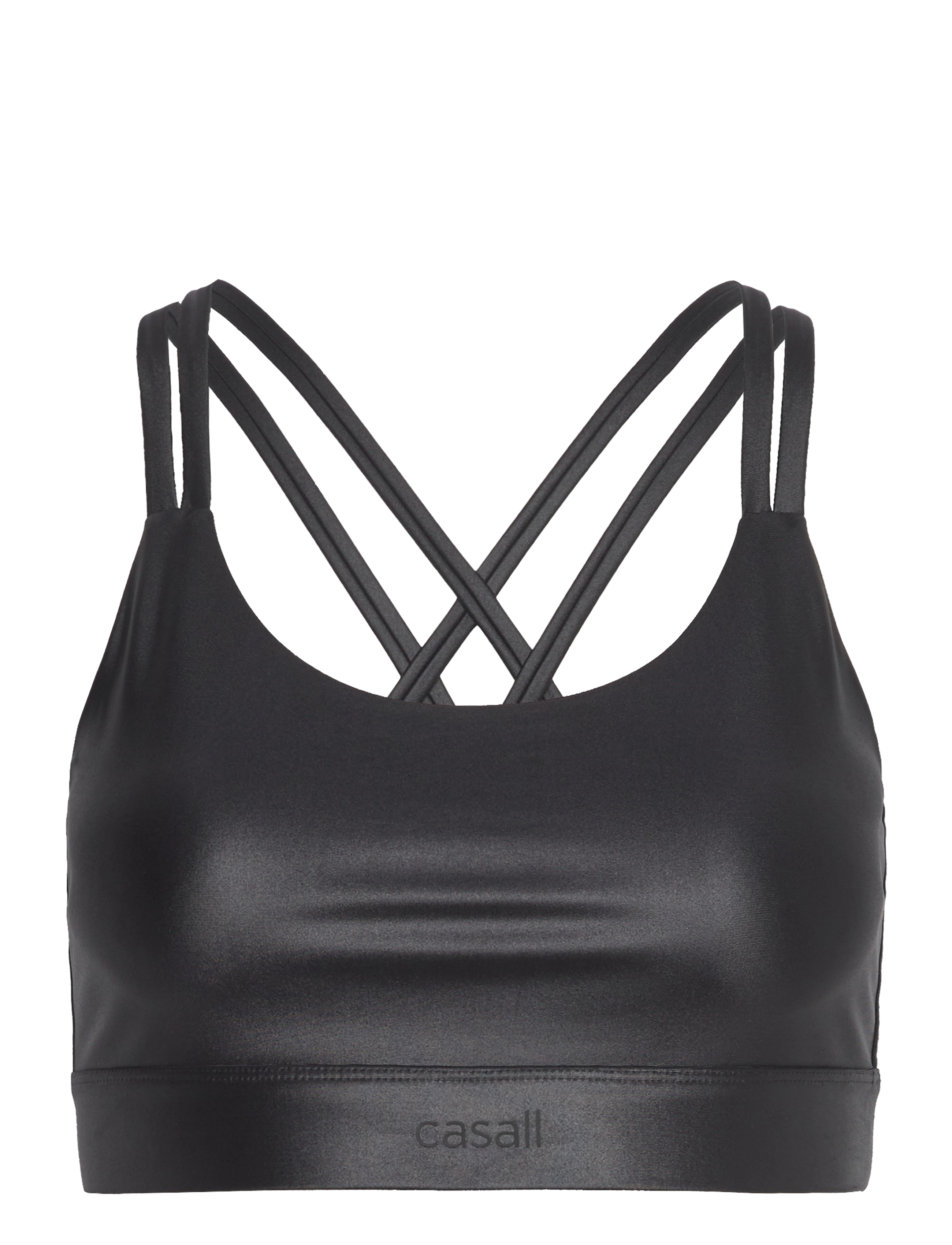 CASALL Glitz Sport BH Schwarz - XS - Damen