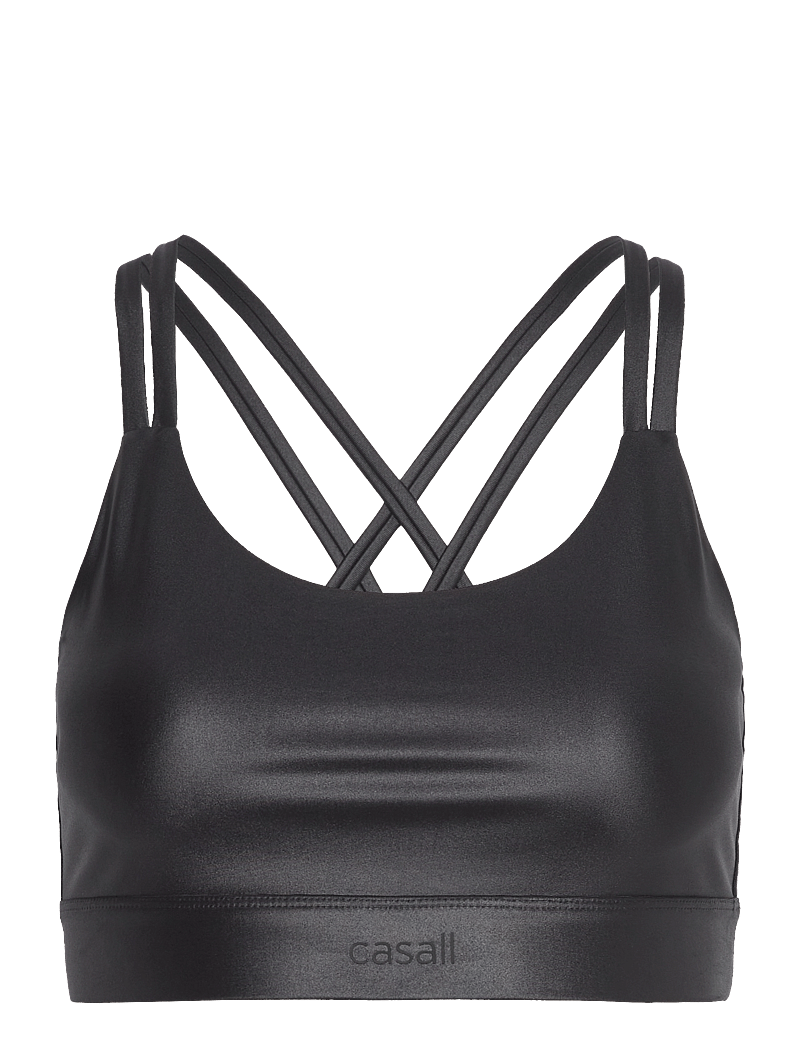 Casall - Glitz Sports Bra - medium support - black - 1