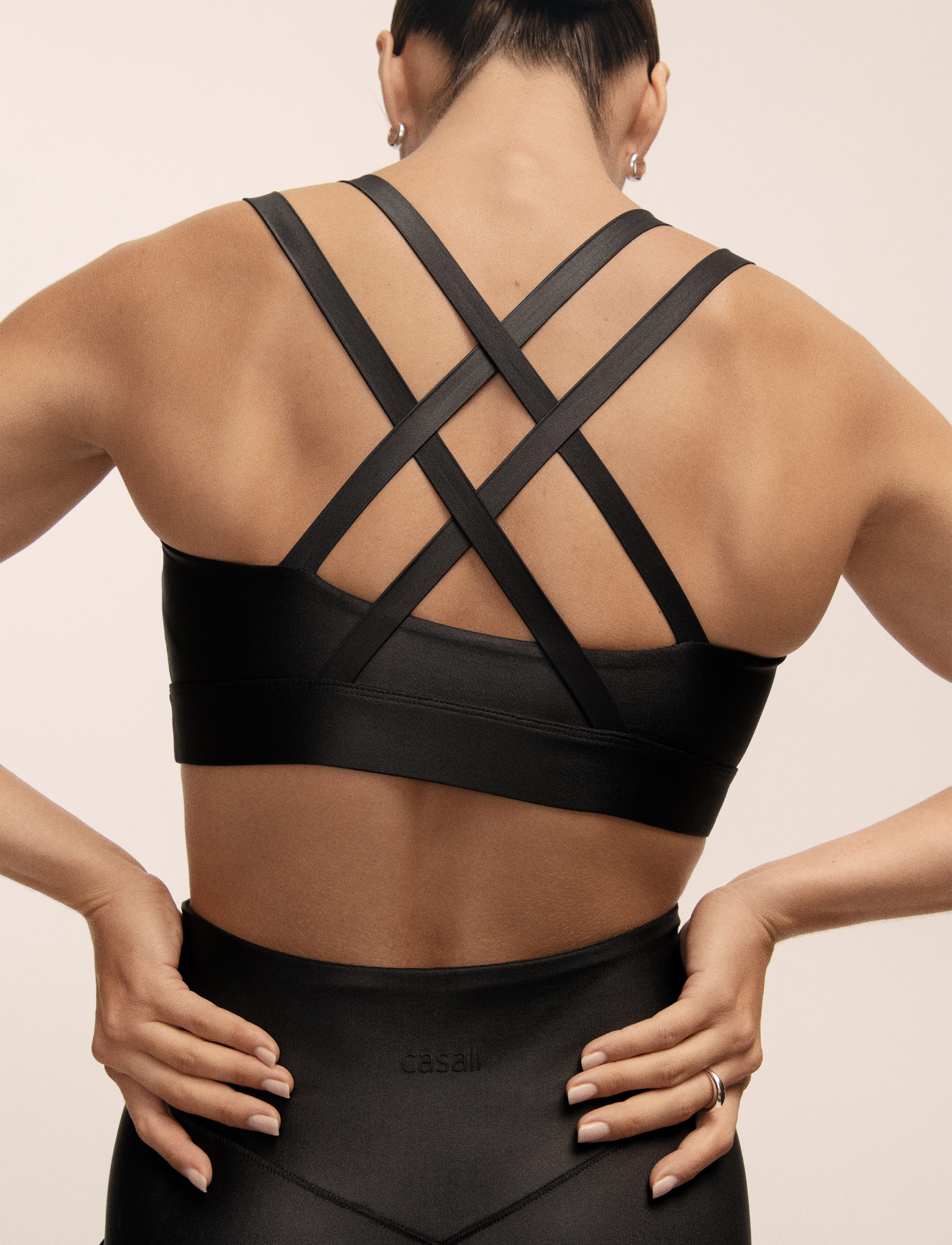 Casall - Glitz Sports Bra - medium support - black - 4