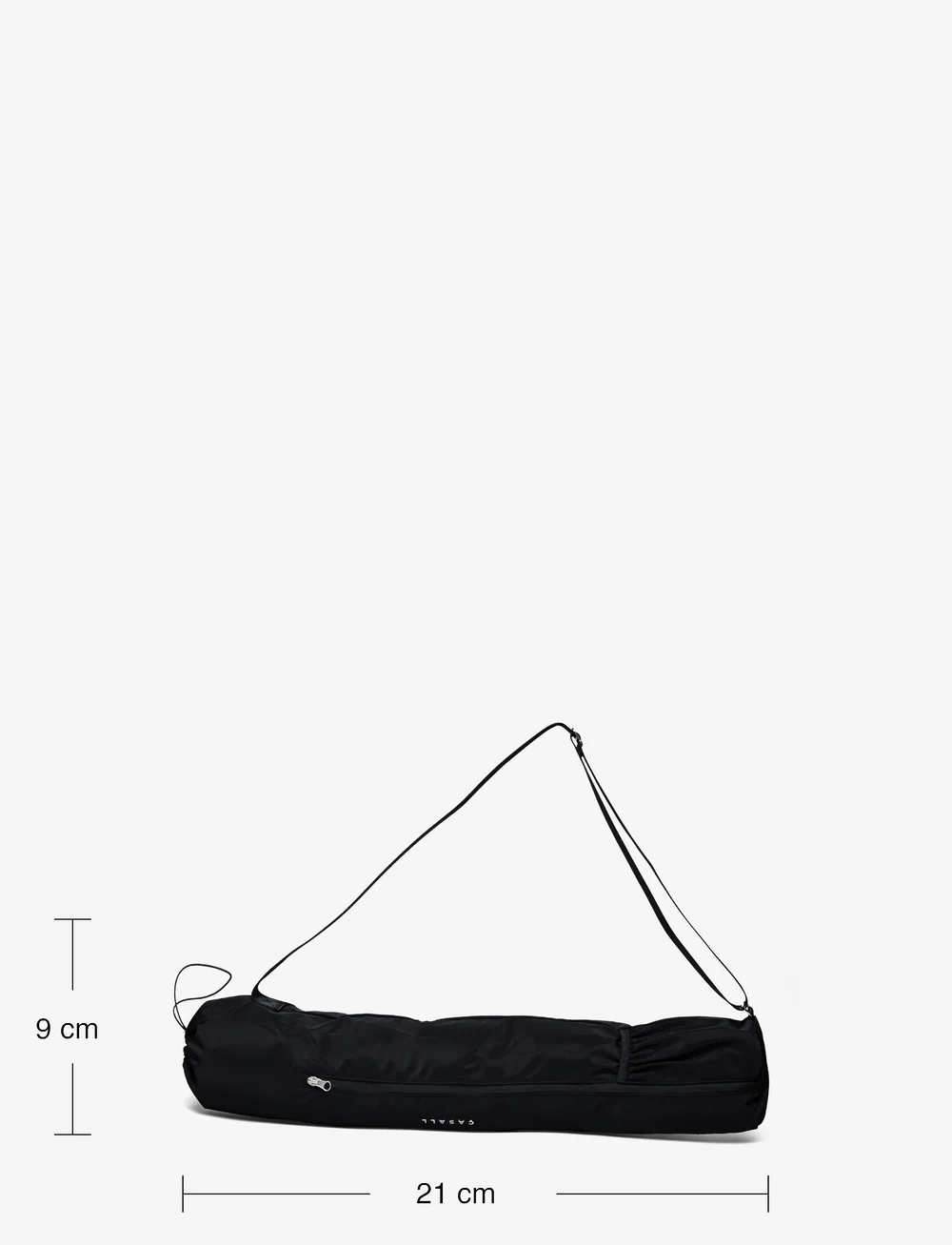 Casall - Adjustable Yoga Mat Bag - exercise mats & accessories - black - 4