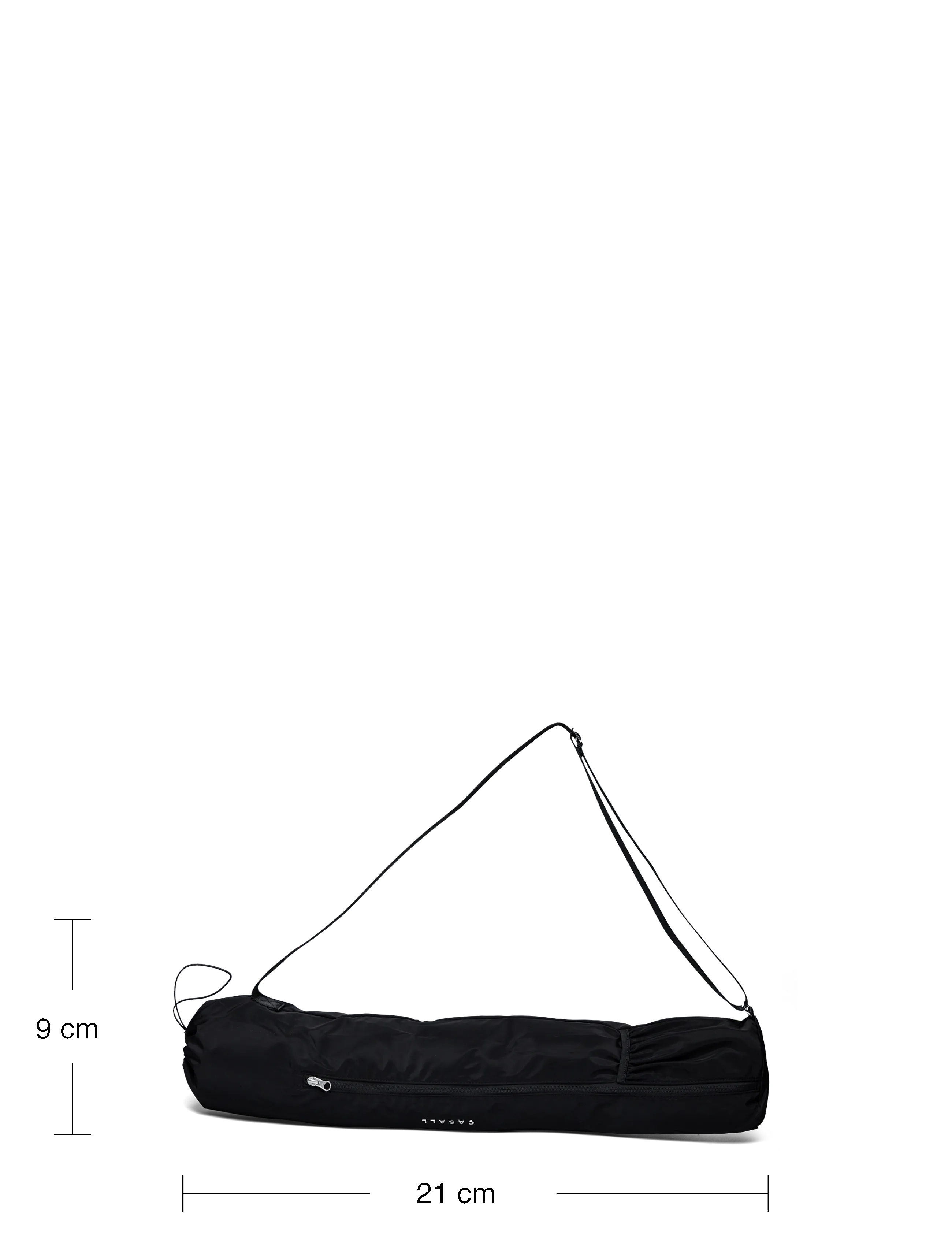 Casall - Adjustable Yoga Mat Bag - yoga mats & accessories - black - 4
