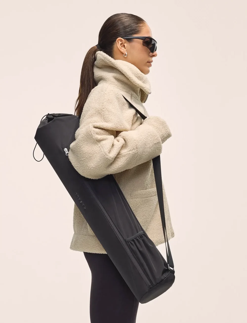 Casall - Sherpa Short Zip Jacket - outdoorjassen - ecru - 5