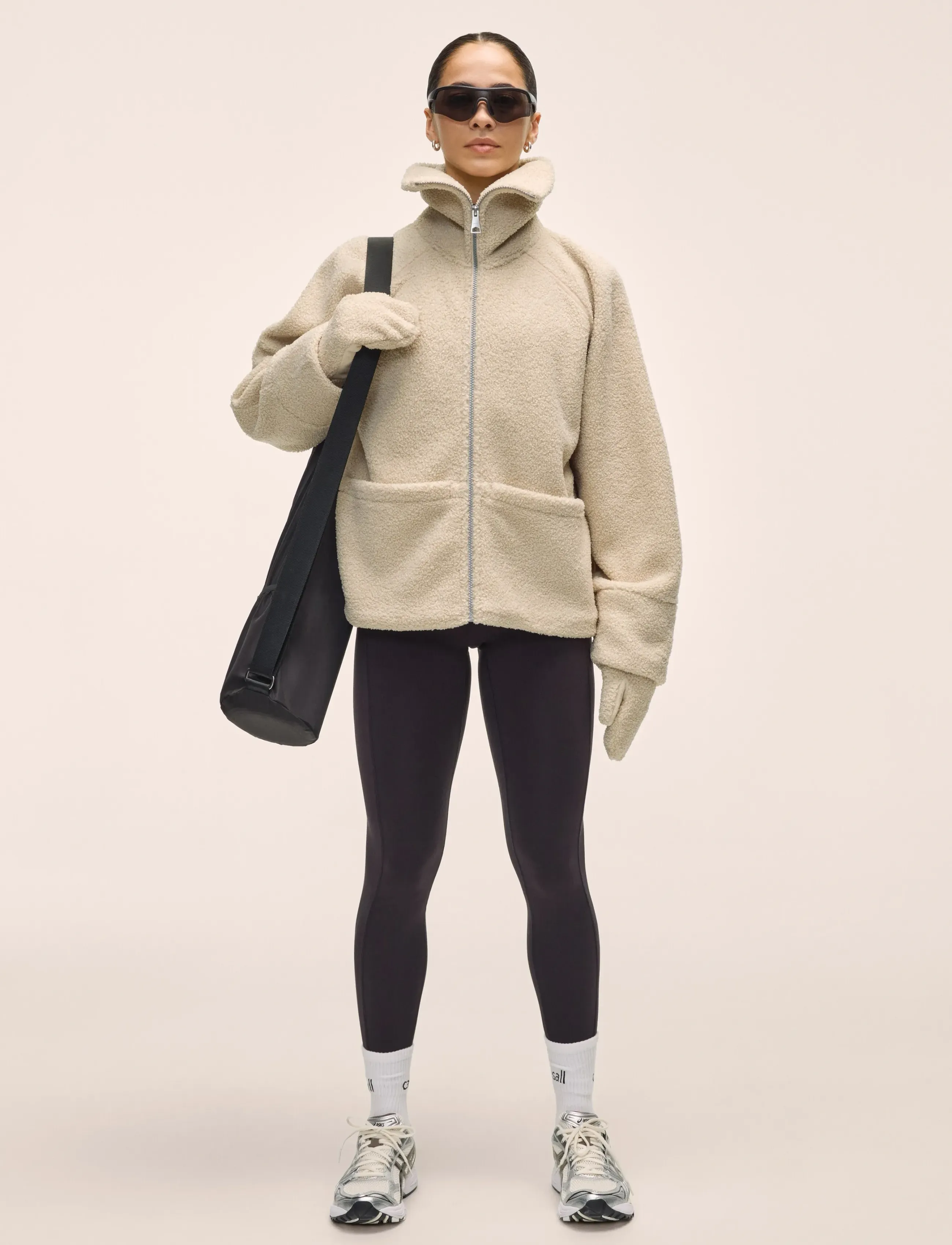 CASALL Sherpa Short Zip Jacket kavajer & blazers dam – bild 6