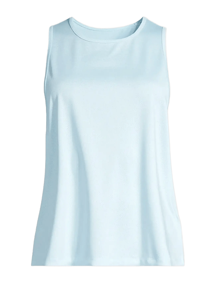 Casall - Laser Mesh Flow Tank - linnen - aqua glow - 1