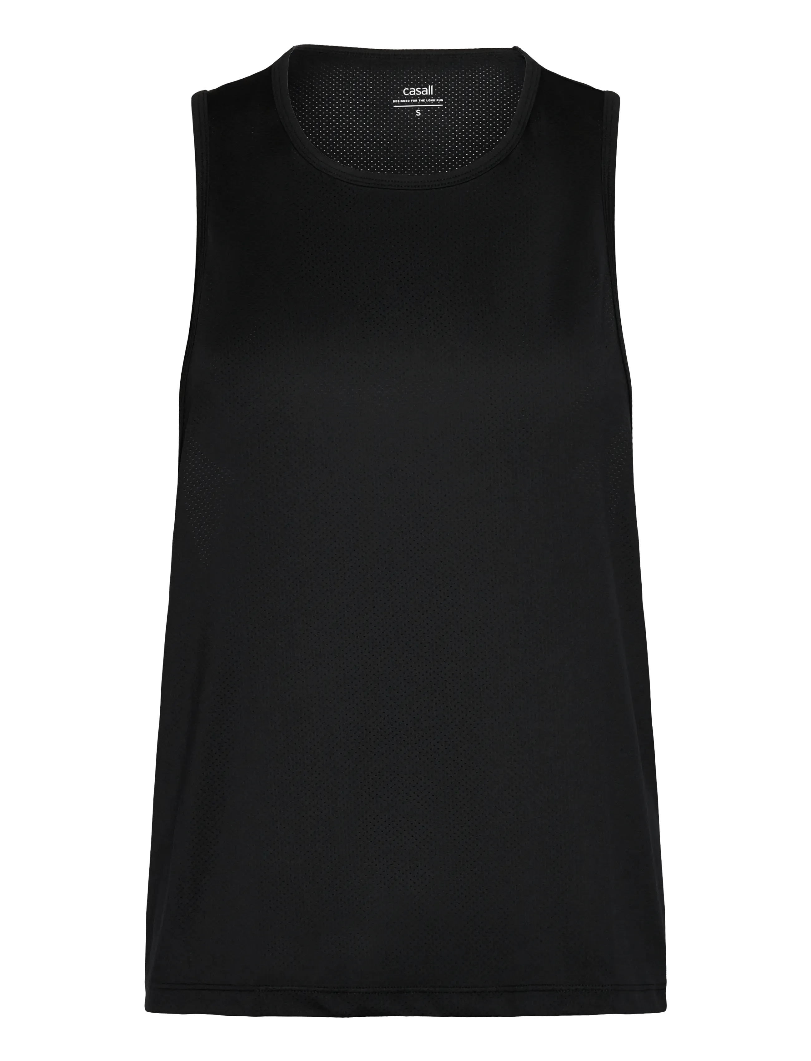 CASALL Laser Mesh Flow Tank Schwarz - M - Damen