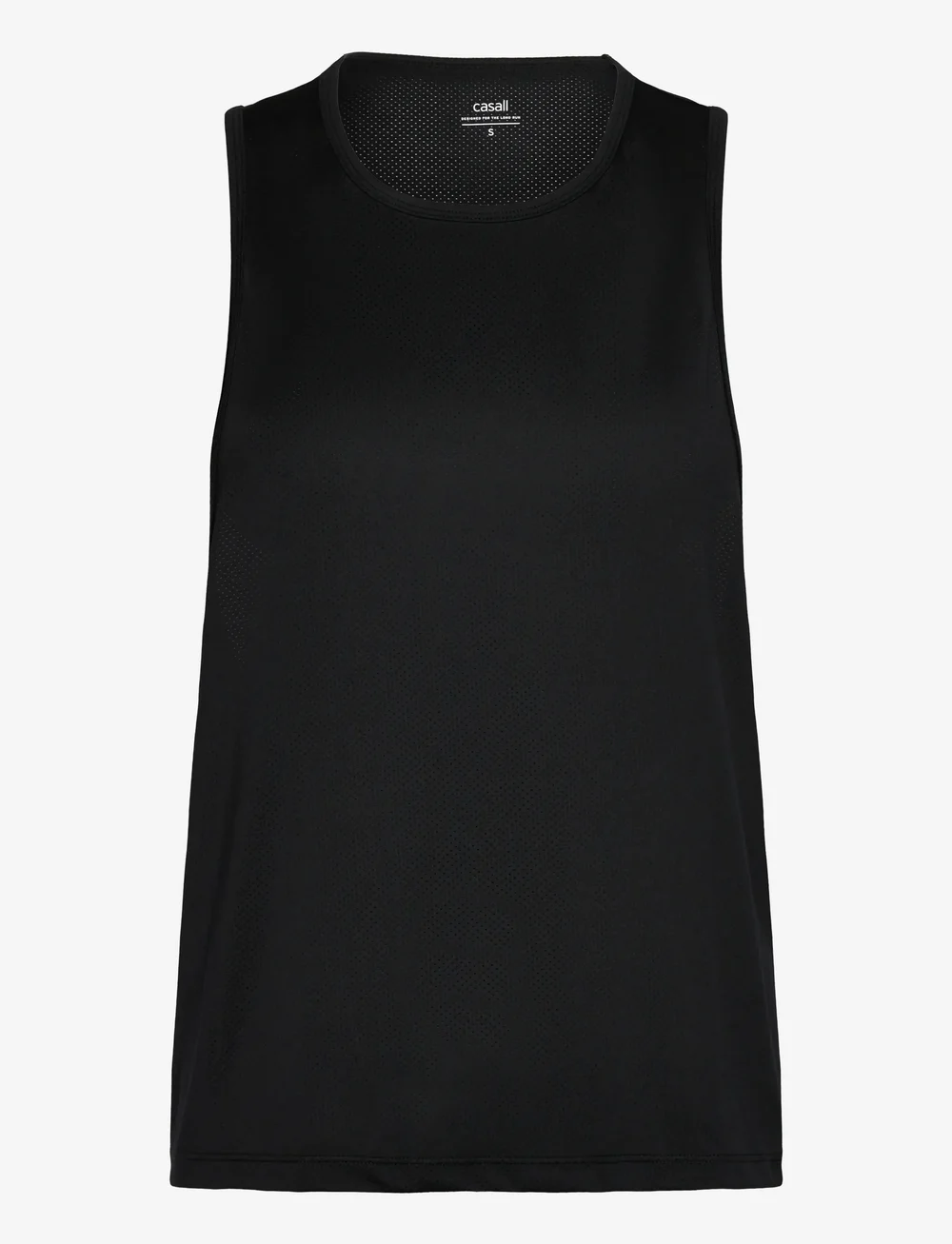 Casall - Laser Mesh Flow Tank - tank tops - black - 1