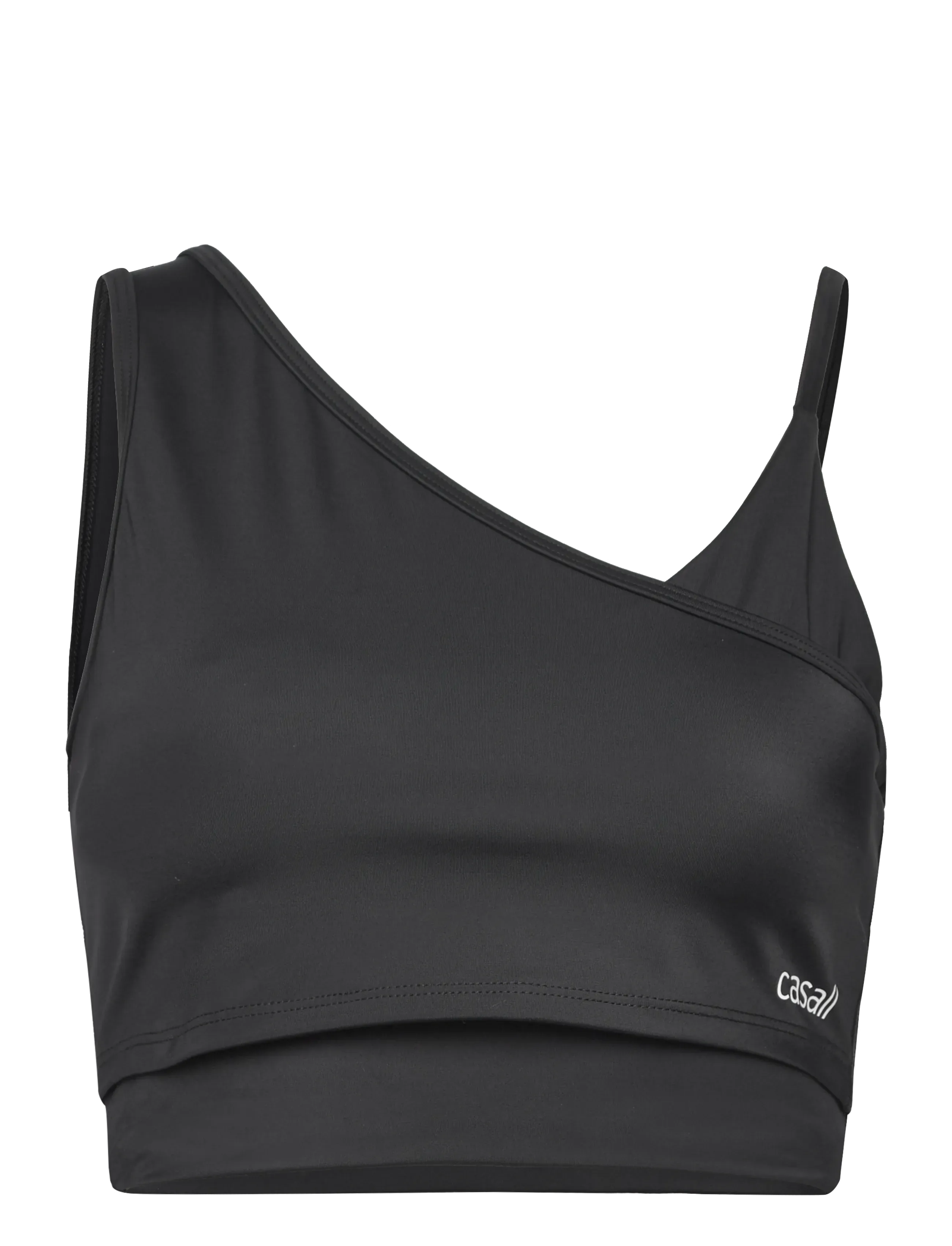 CASALL Asymmetry Sport Oberteil Schwarz - XS - Damen