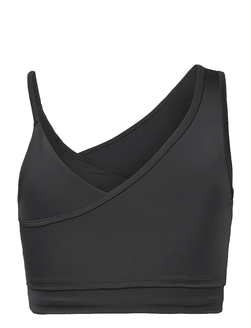 Casall - Asymmetry Sports Top - kleidung - black - 2