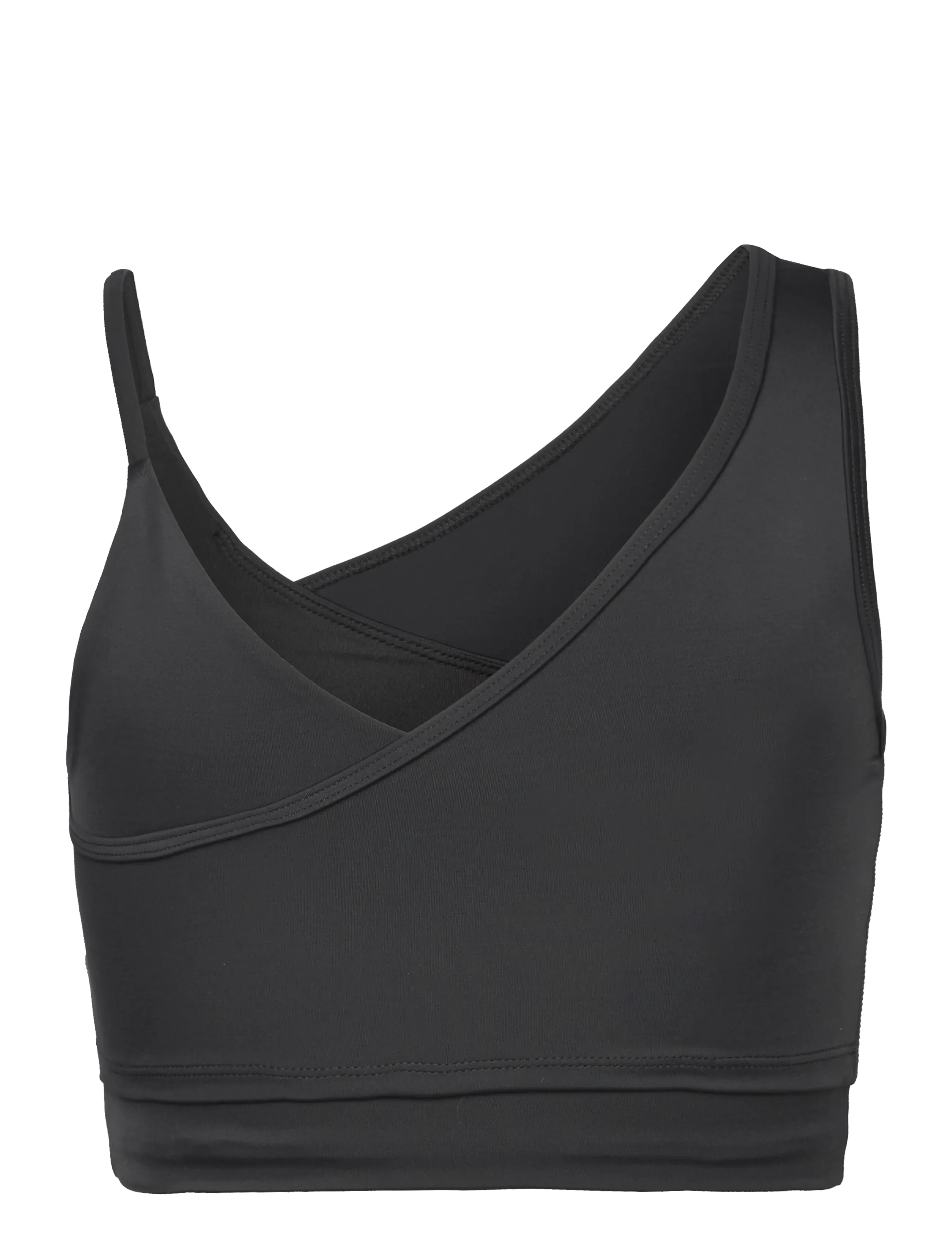 Casall - Asymmetry Sports Top - tøj - black - 2