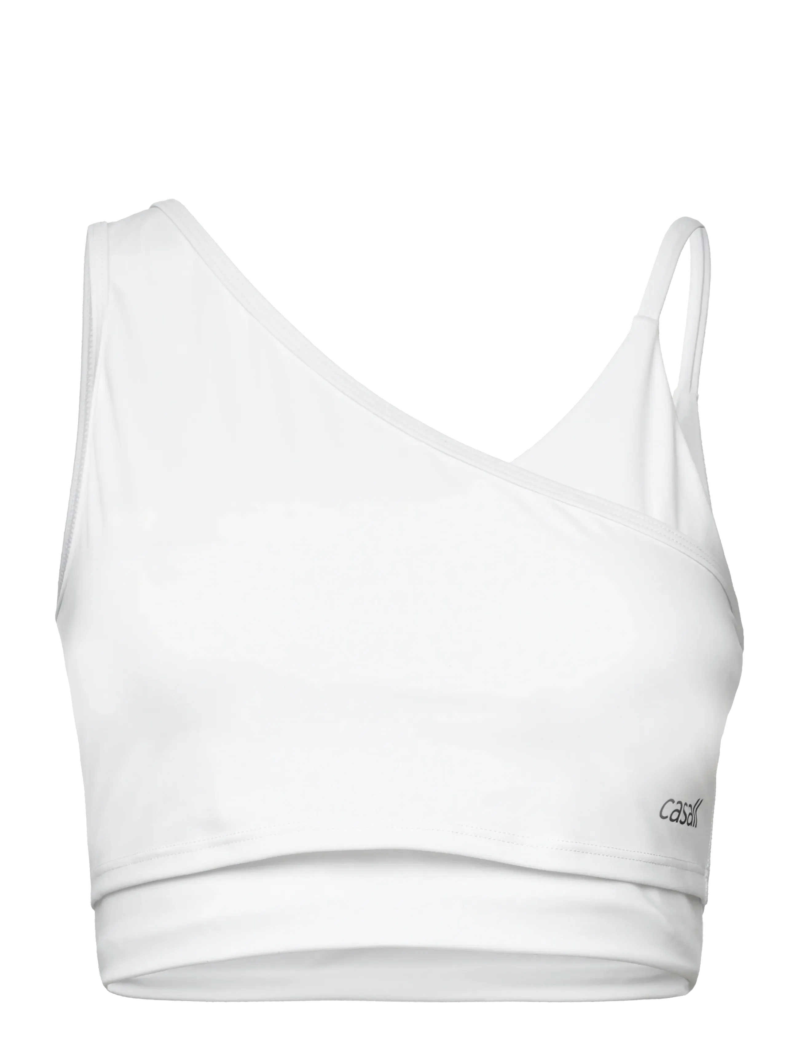 CASALL Asymmetry Sport Oberteil Weiß - XL - Damen