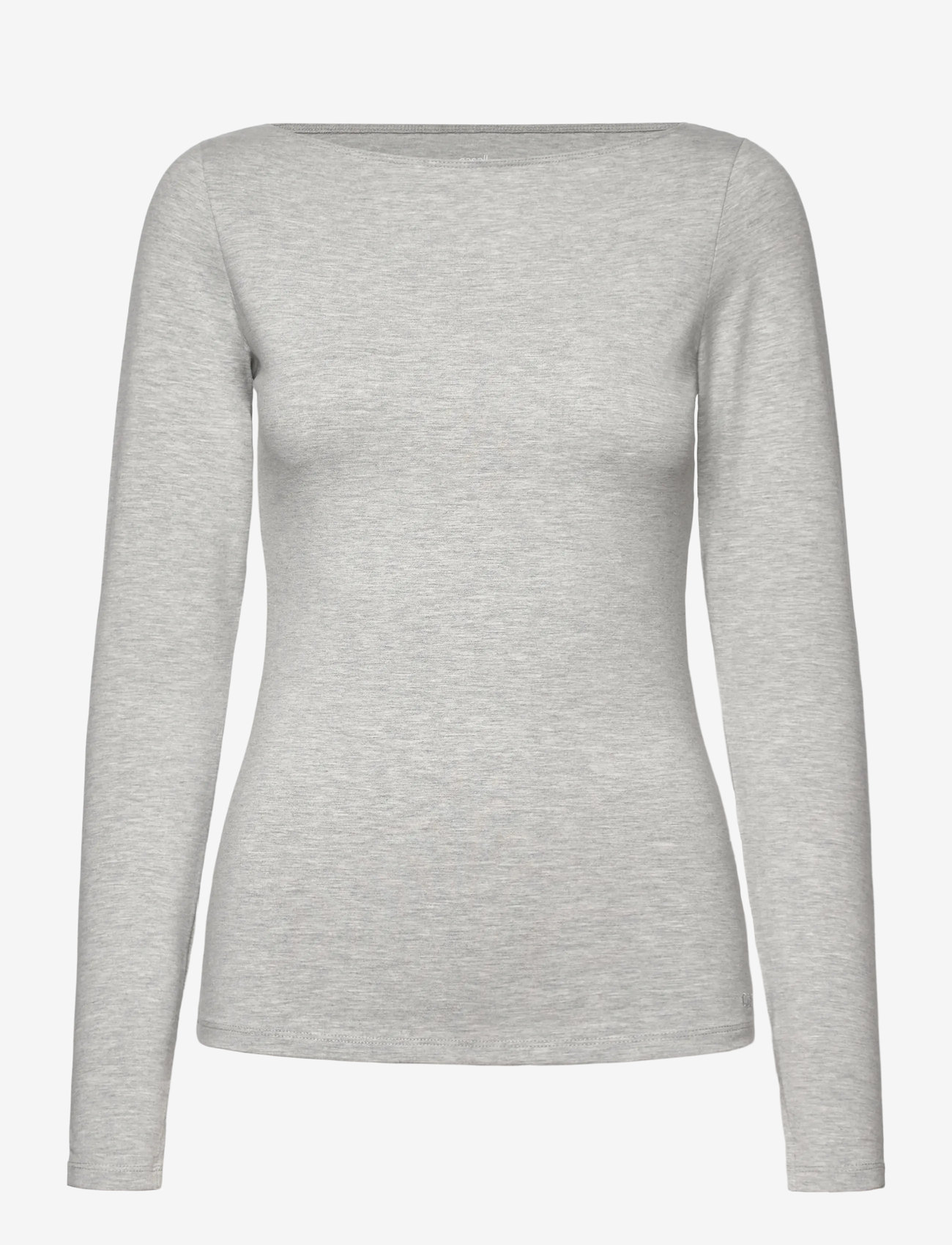 Casall - Sublime Boatneck Long Sleeve - palaidinukės ilgomis rankovėmis - grey melange - 1