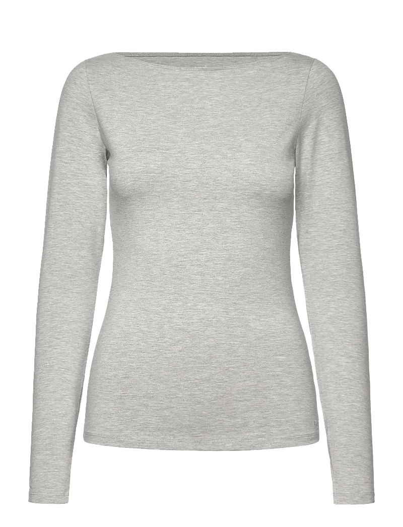 Casall - Sublime Boatneck Long Sleeve - palaidinukės ilgomis rankovėmis - grey melange - 1