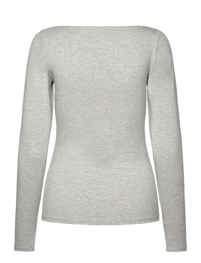 Casall - Sublime Boatneck Long Sleeve - palaidinukės ilgomis rankovėmis - grey melange - 2