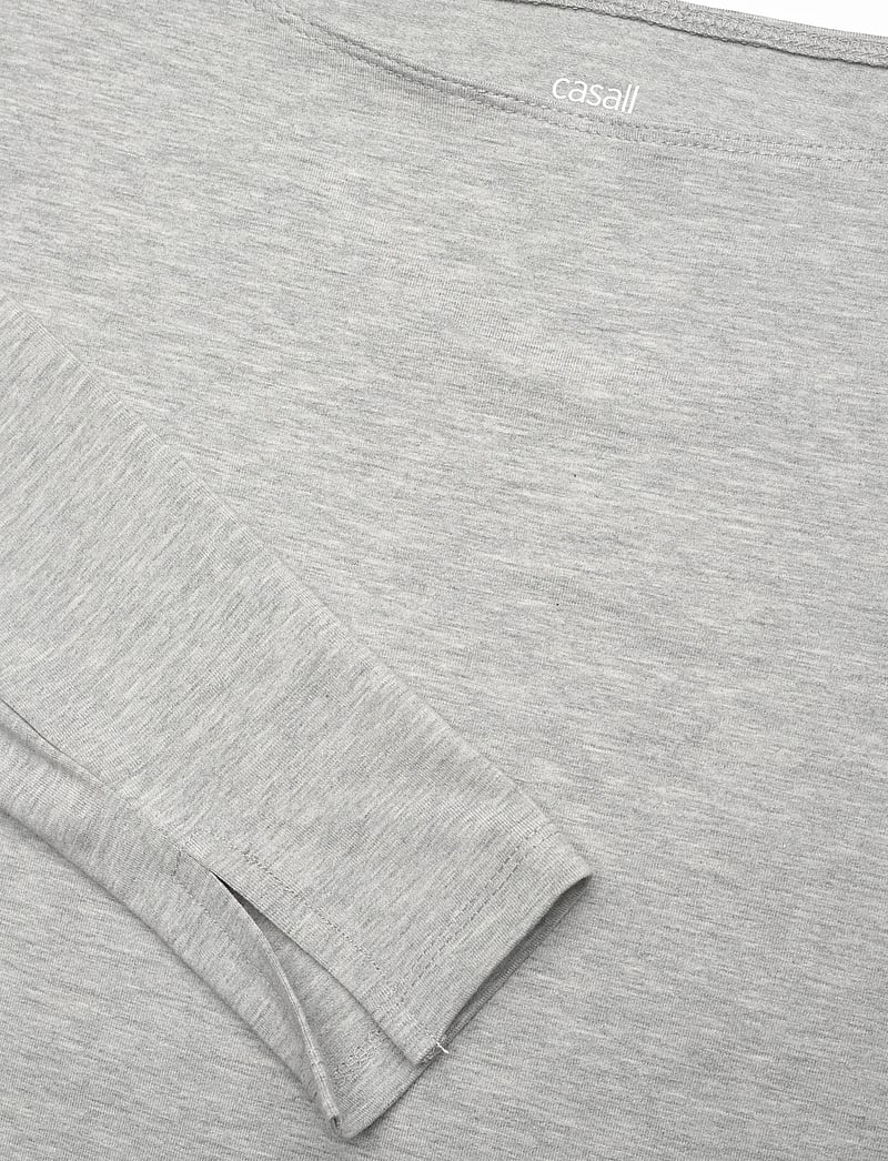 Casall - Sublime Boatneck Long Sleeve - palaidinukės ilgomis rankovėmis - grey melange - 5