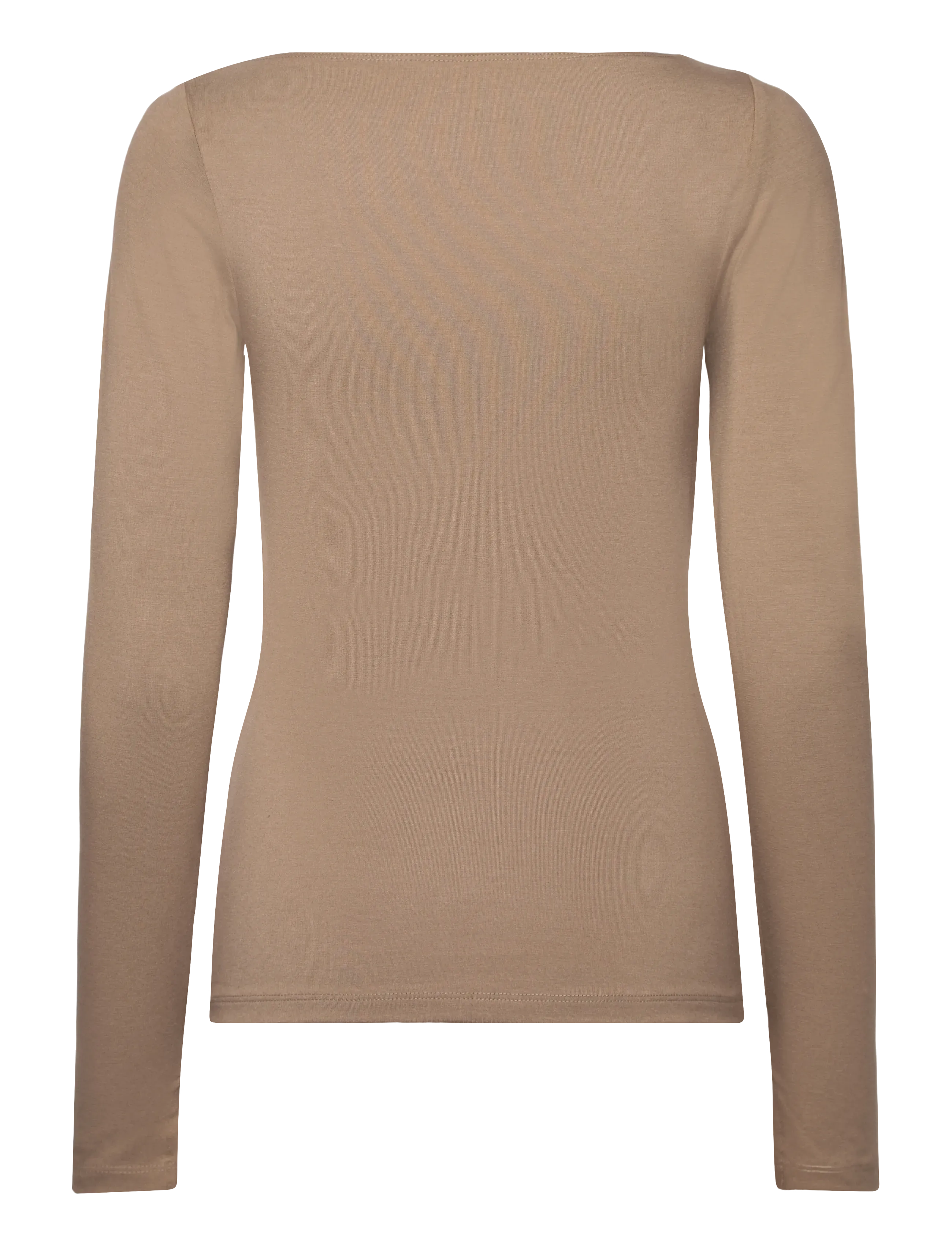 Casall - Sublime Boatneck Long Sleeve - långärmade tröjor - light khaki - 2