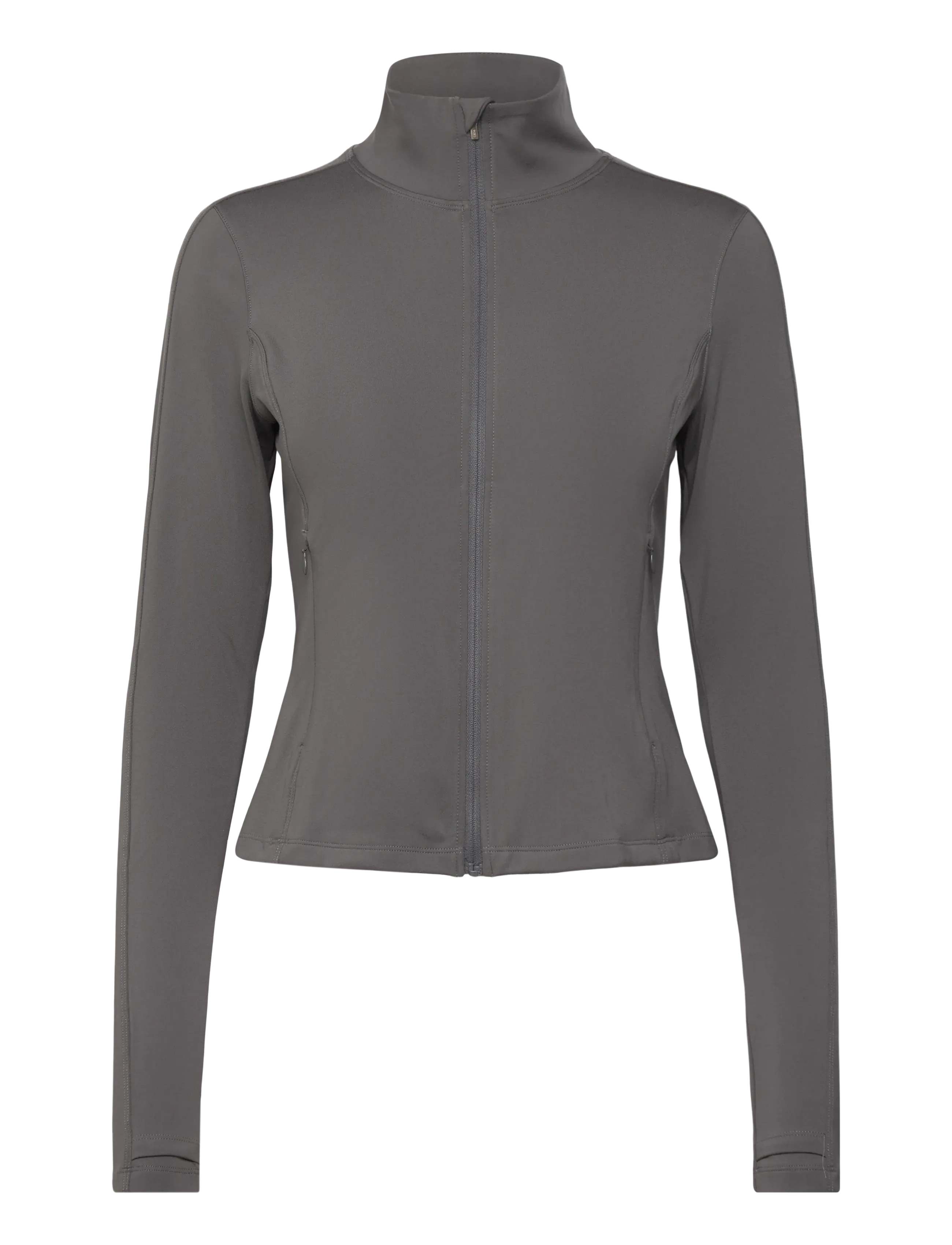 CASALL Soft Touch Zip Jacke Grau - S - Damen
