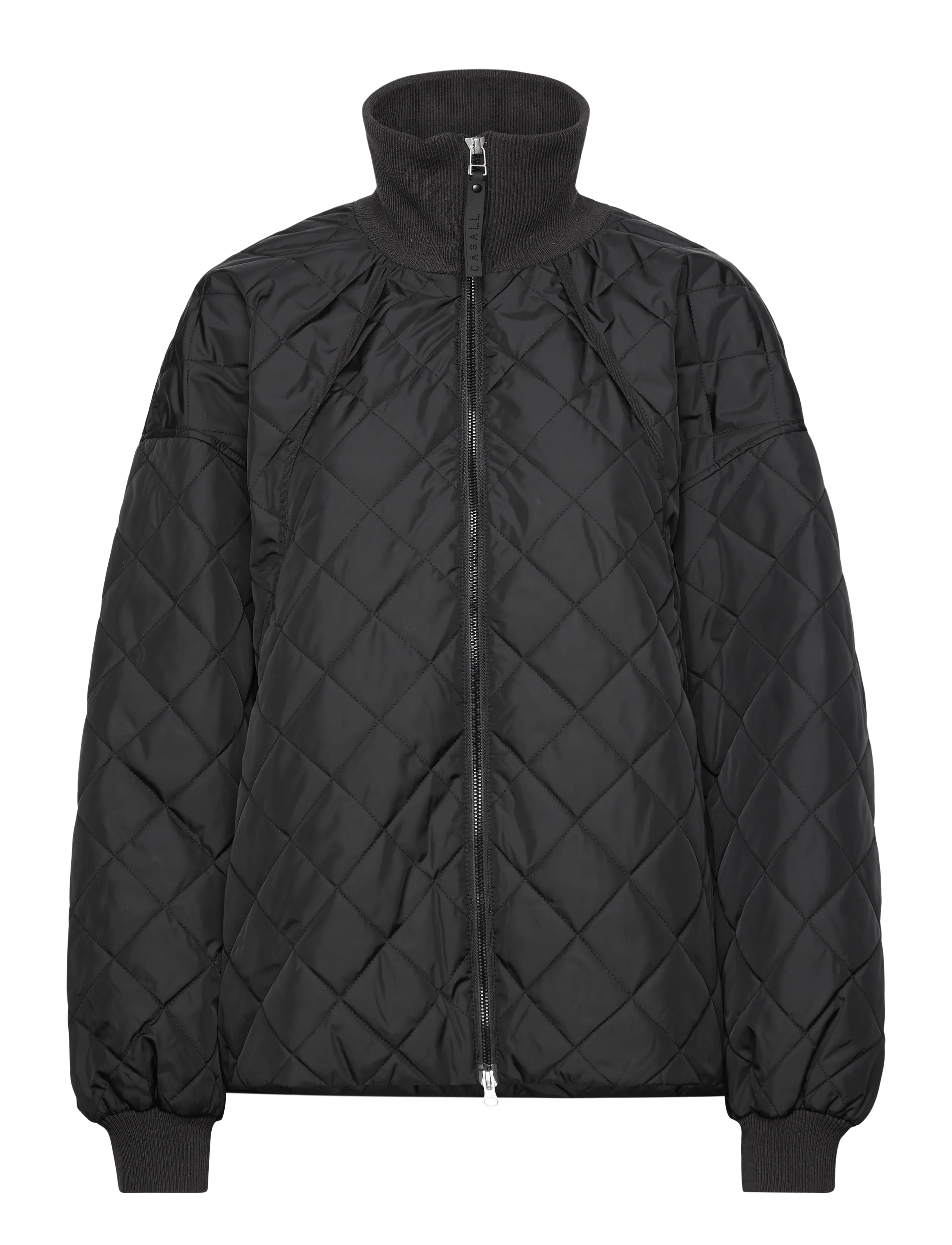 CASALL Nordic Quilted Jacke Schwarz - S - Damen