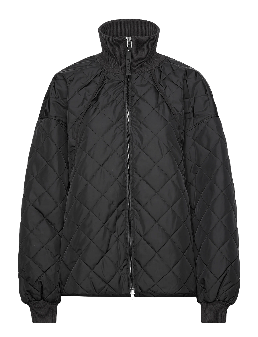 Casall - Nordic Quilted Jacket - freizeitjacken - black - 1
