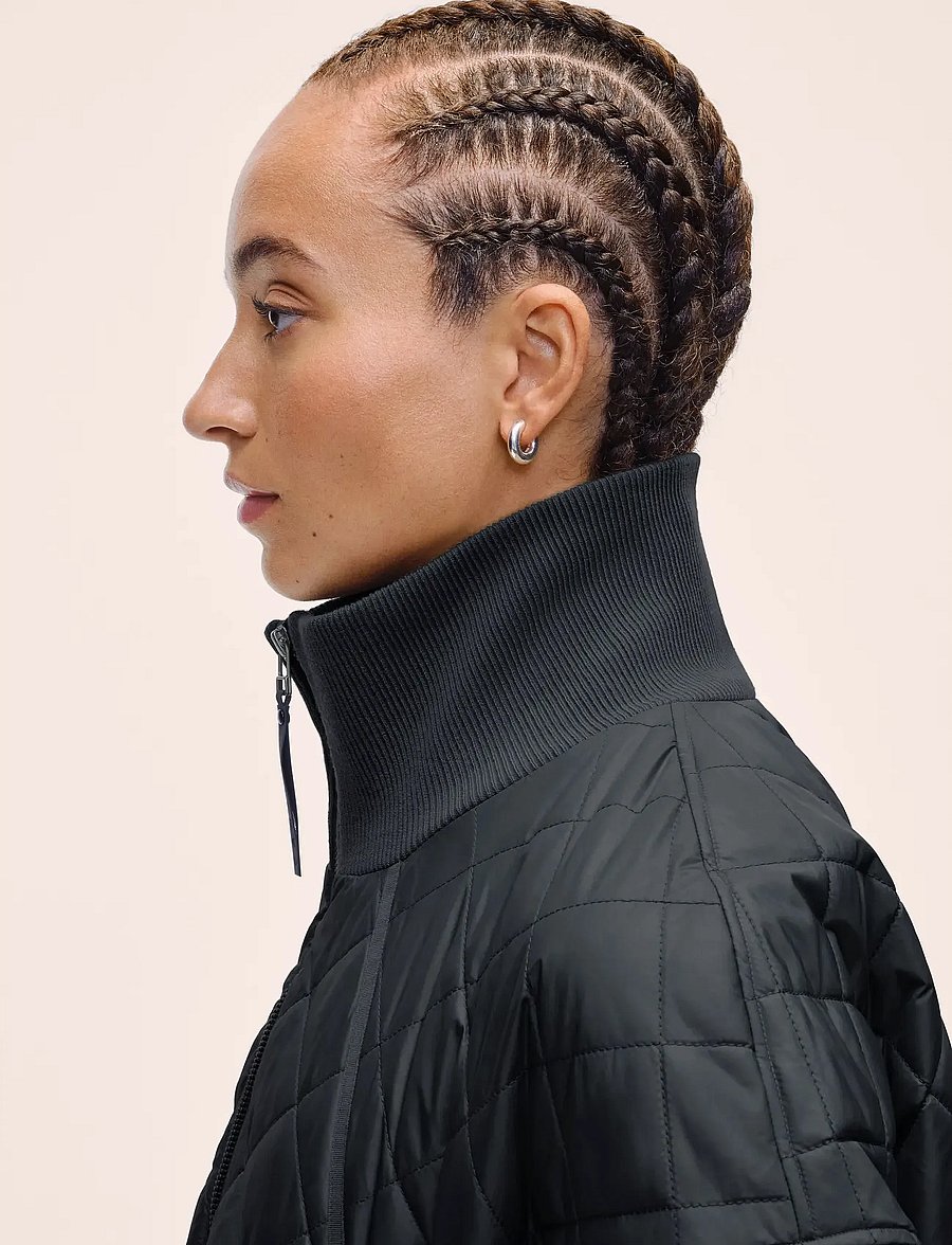 Casall - Nordic Quilted Jacket - freizeitjacken - black - 5