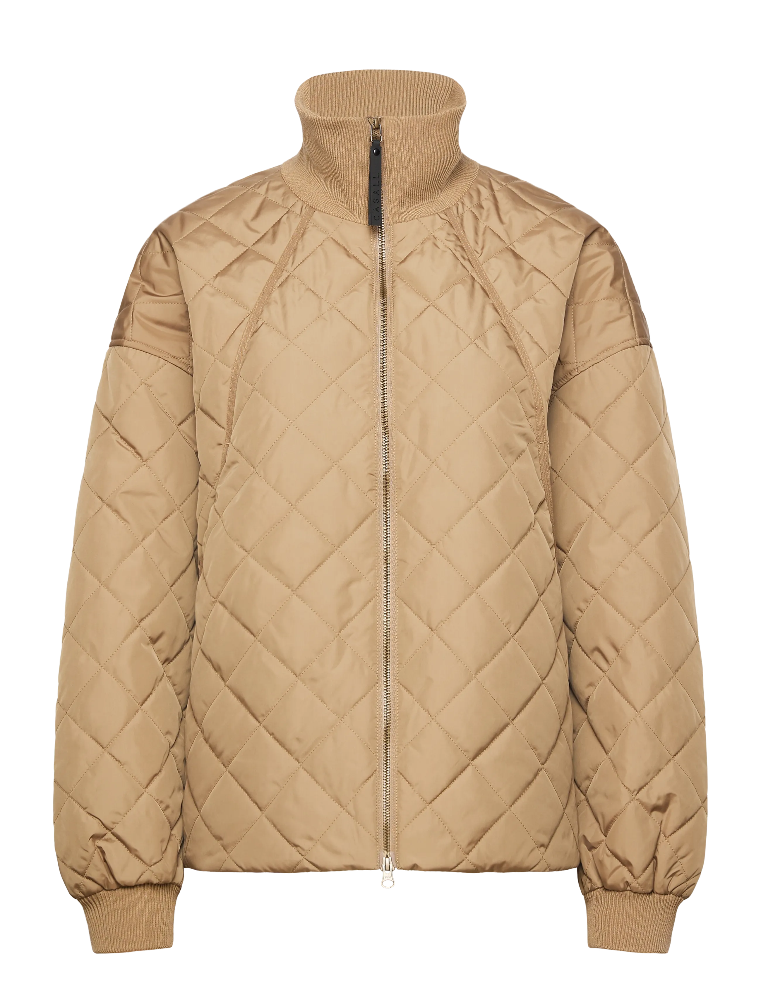 CASALL Nordic Quilted Jacke Beige - L - Damen