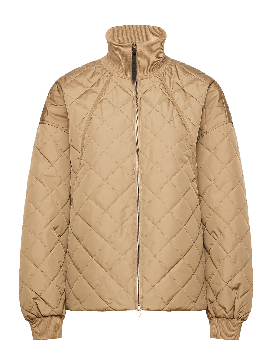 Casall - Nordic Quilted Jacket - freizeitjacken - light khaki - 1