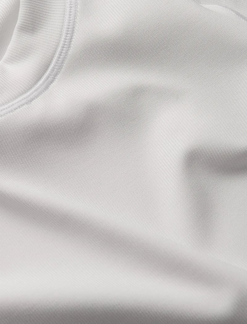 Casall - Defined Rib Tee - t-shirts - white - 3