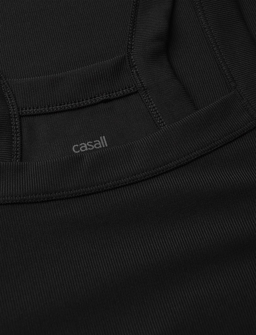 Casall - Defined Rib Tank - débardeurs - black - 3