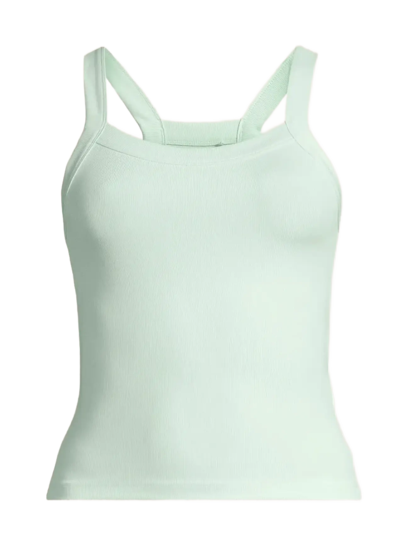 Casall Defined Rib Tank - Treening - MISTY GREEN / green