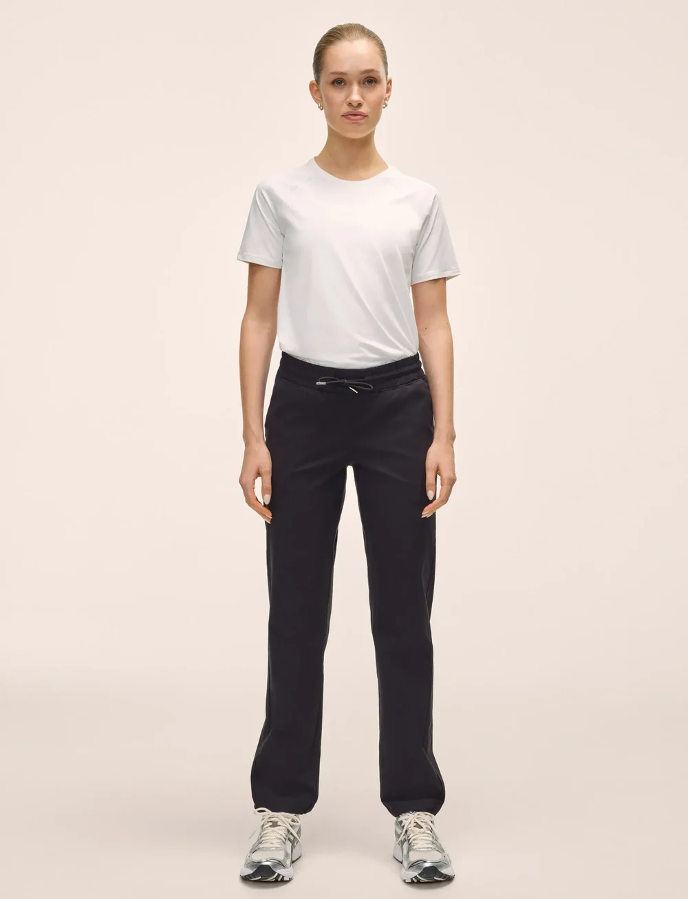 Casall - Daily Woven Pant - träningsbyxor - black - 0