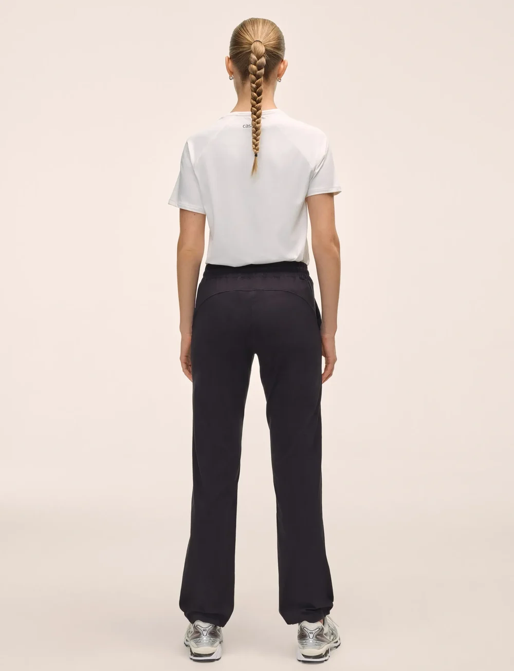 Casall - Daily Woven Pant - träningsbyxor - black - 3