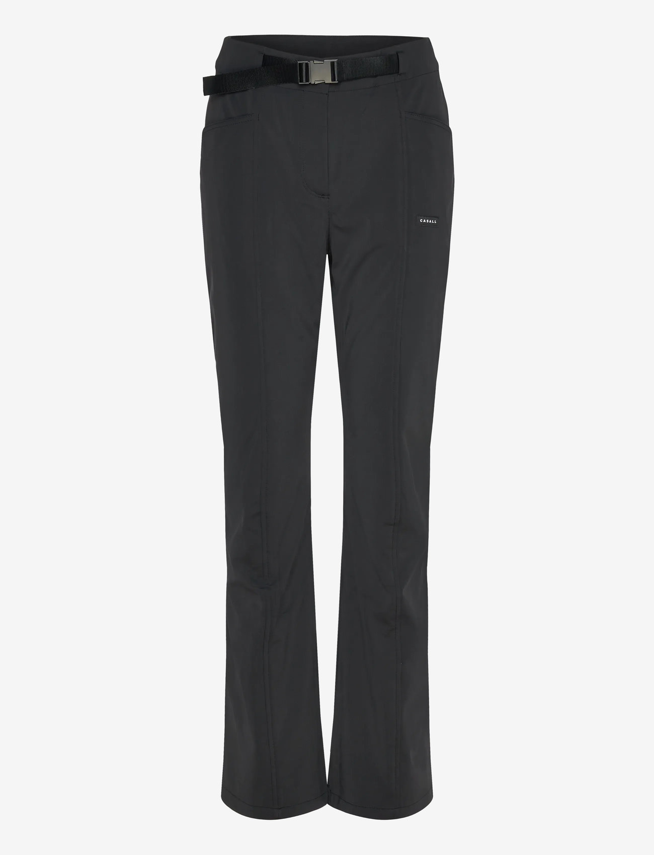 Casall - Pace Outdoor Flare Pant - fritidsbukser - black - 1