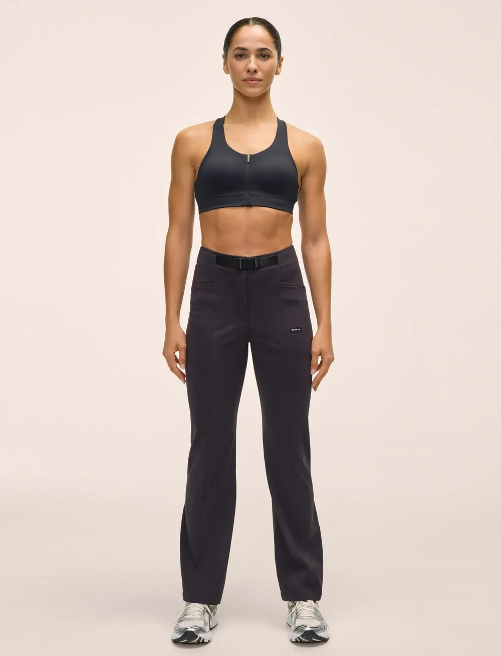 Casall - Pace Outdoor Flare Pant - outdoorhosen - black - 0