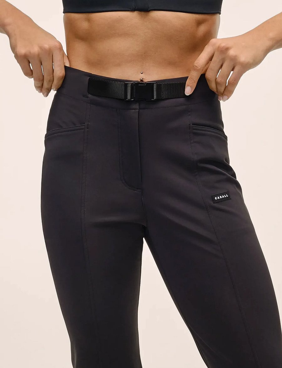 Casall - Pace Outdoor Flare Pant - outdoorhosen - black - 5