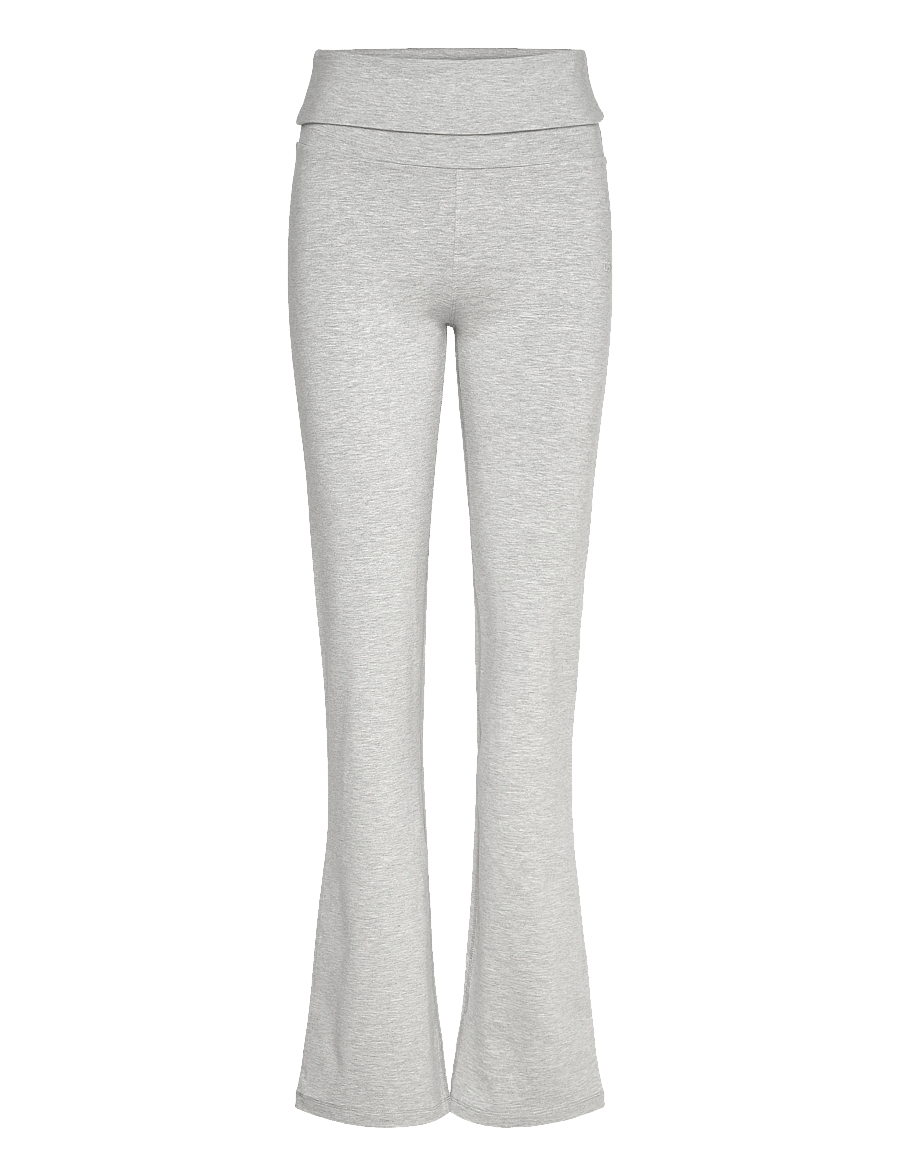 Casall - Sublime Folded Flare Pants - trainingshosen - grey melange - 1