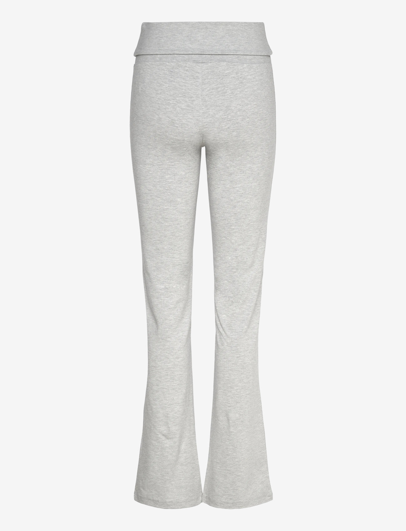 Casall - Sublime Folded Flare Pants - joggingbukser - grey melange - 2