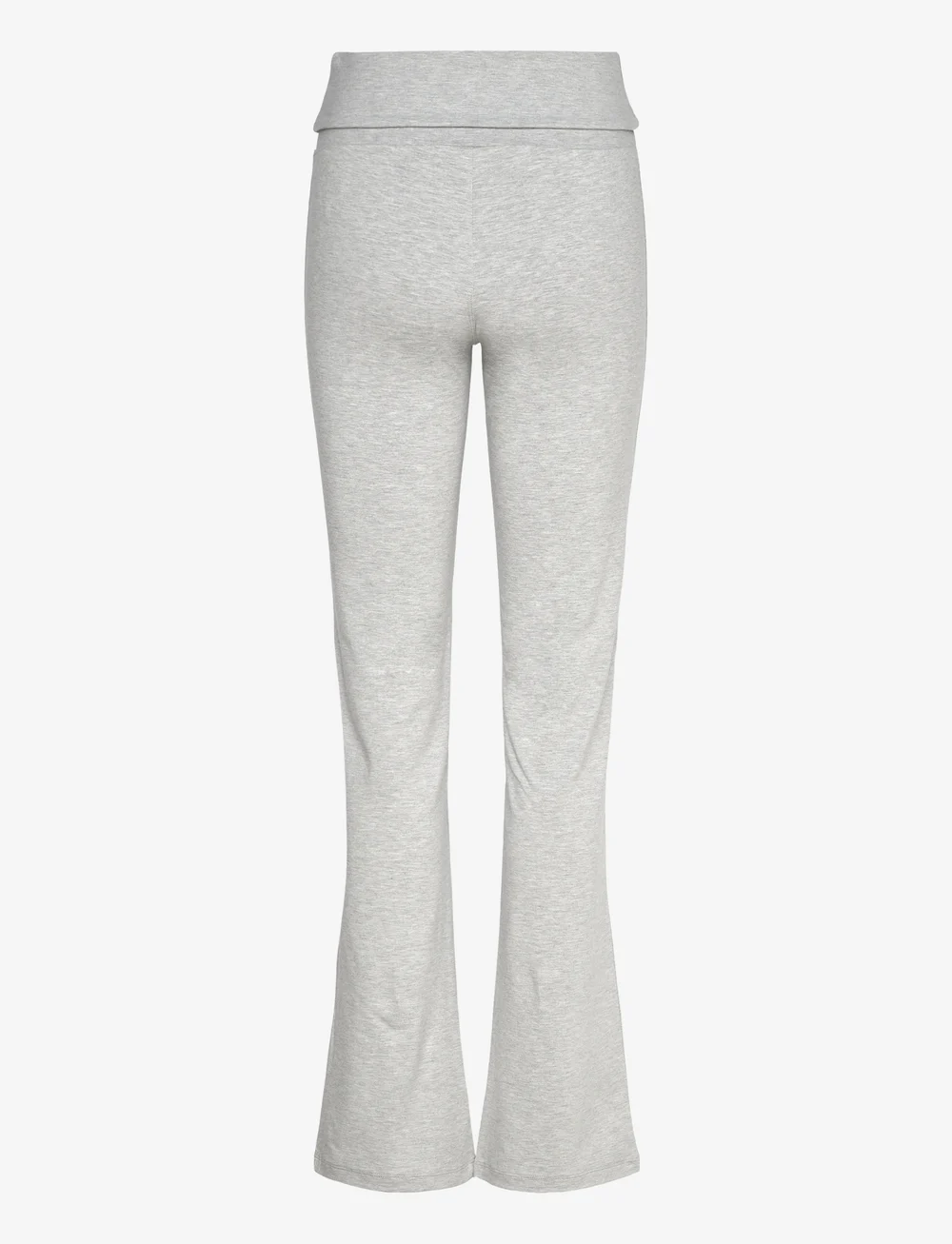 Casall - Sublime Folded Flare Pants - joggingbukser - grey melange - 2