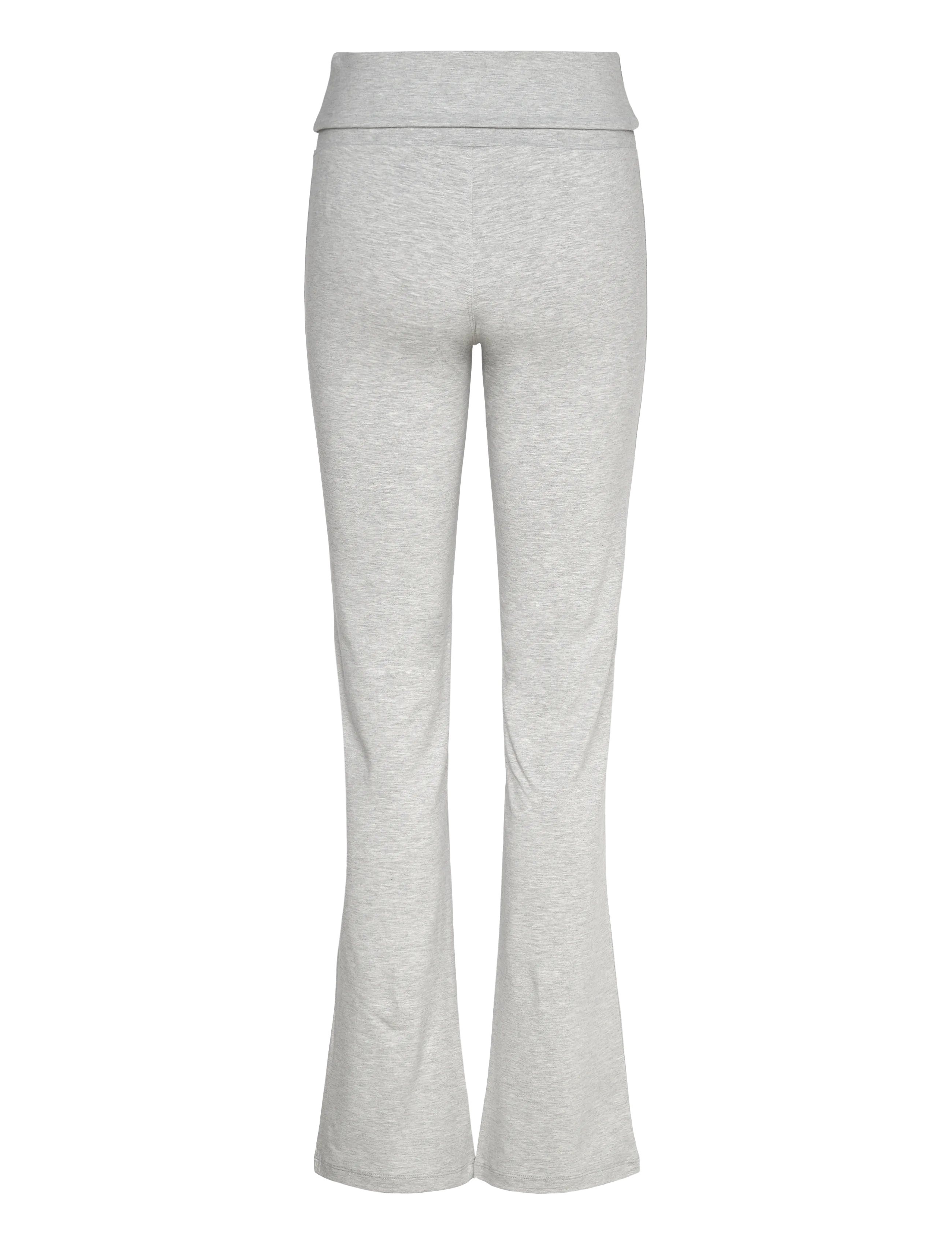 Casall - Sublime Folded Flare Pants - training pants - grey melange - 2