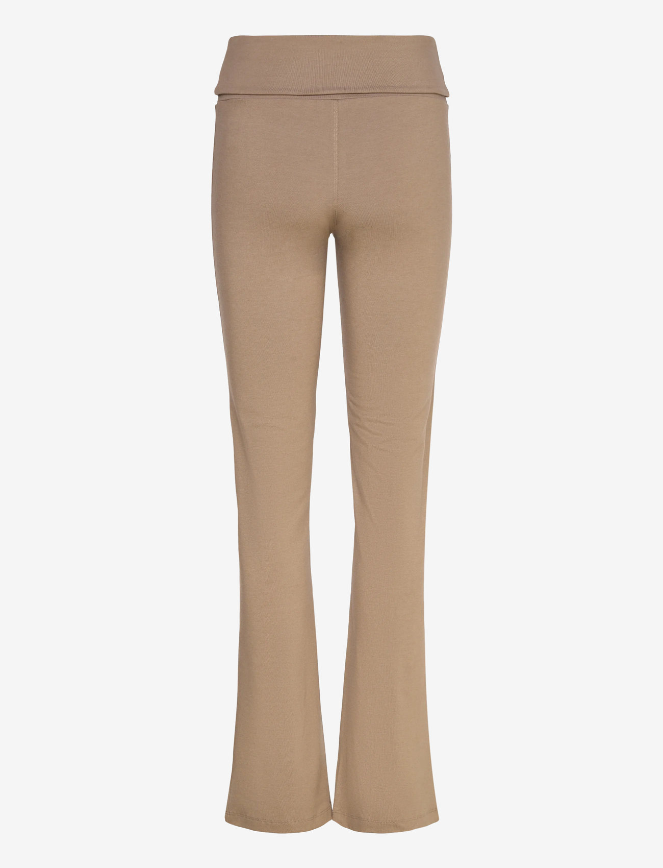 Casall - Sublime Folded Flare Pants - urheiluhousut - light khaki - 2