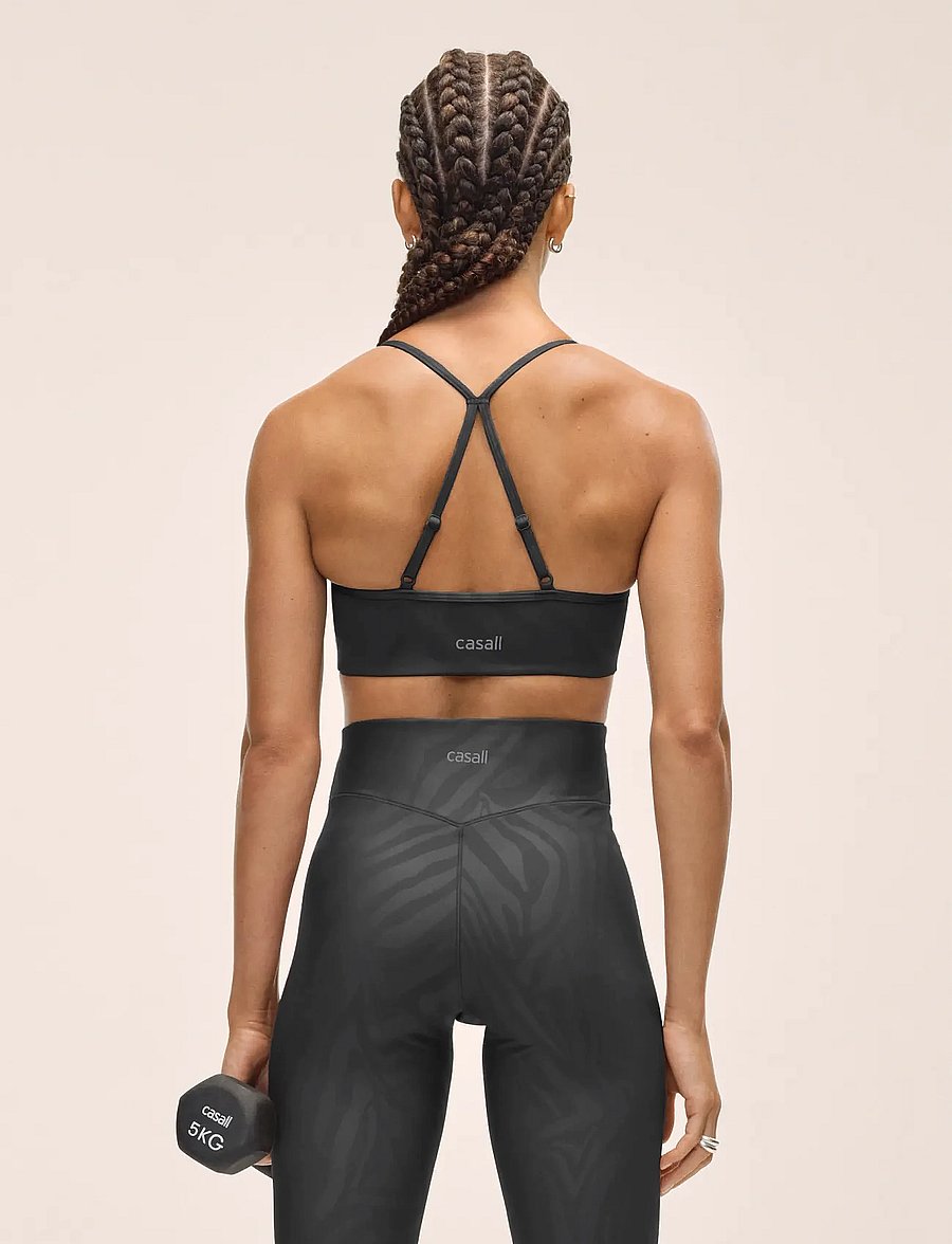 Casall - Heat Printed High Waist Tights - træningstights - zebra black - 3