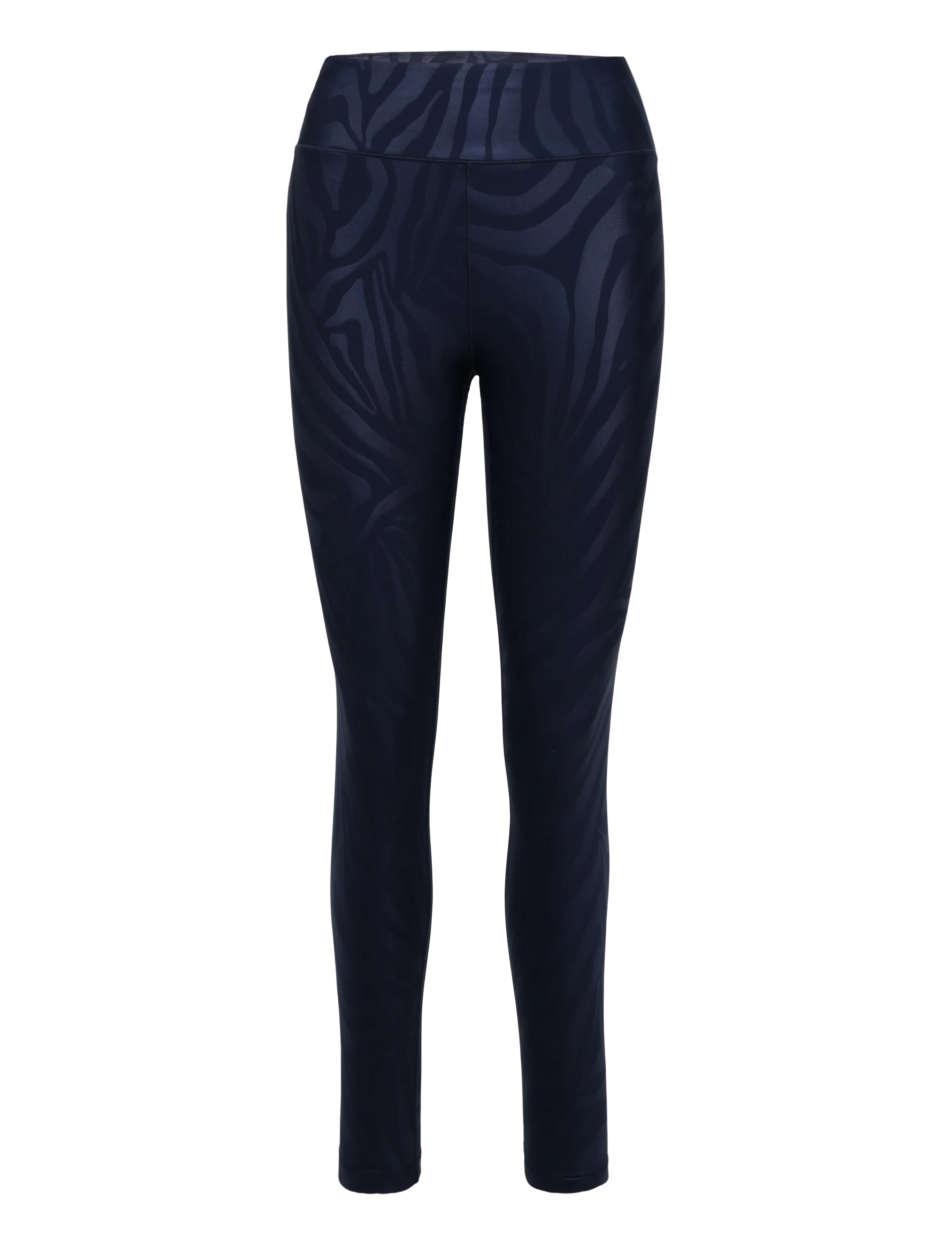 Casall Heat Printed High Waist Tights - Treeningretuusid - ZEBRA BLUE / navy