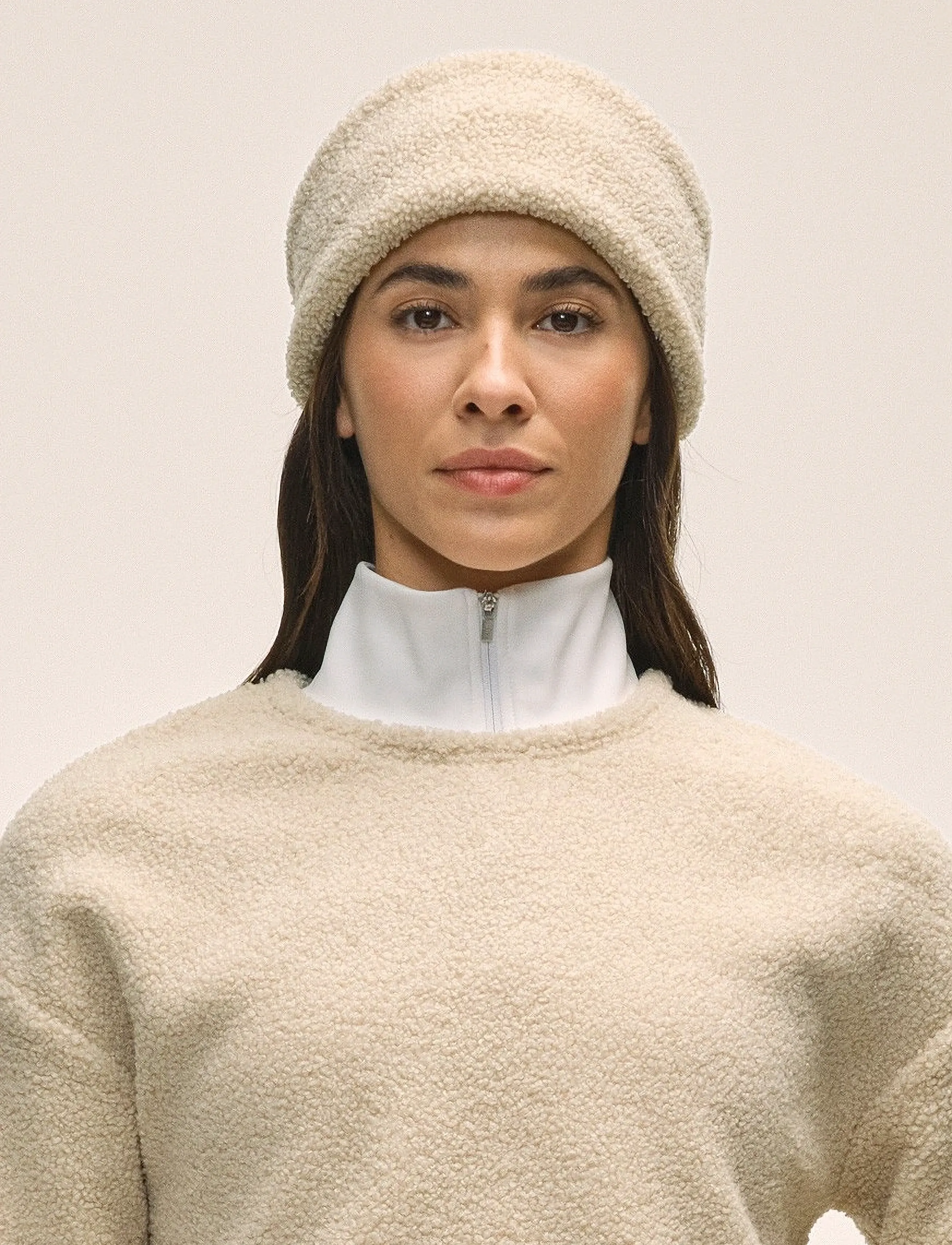 Casall Sherpa Headband, One Size, Sport Accessories, Beige - Headbands, Frauen